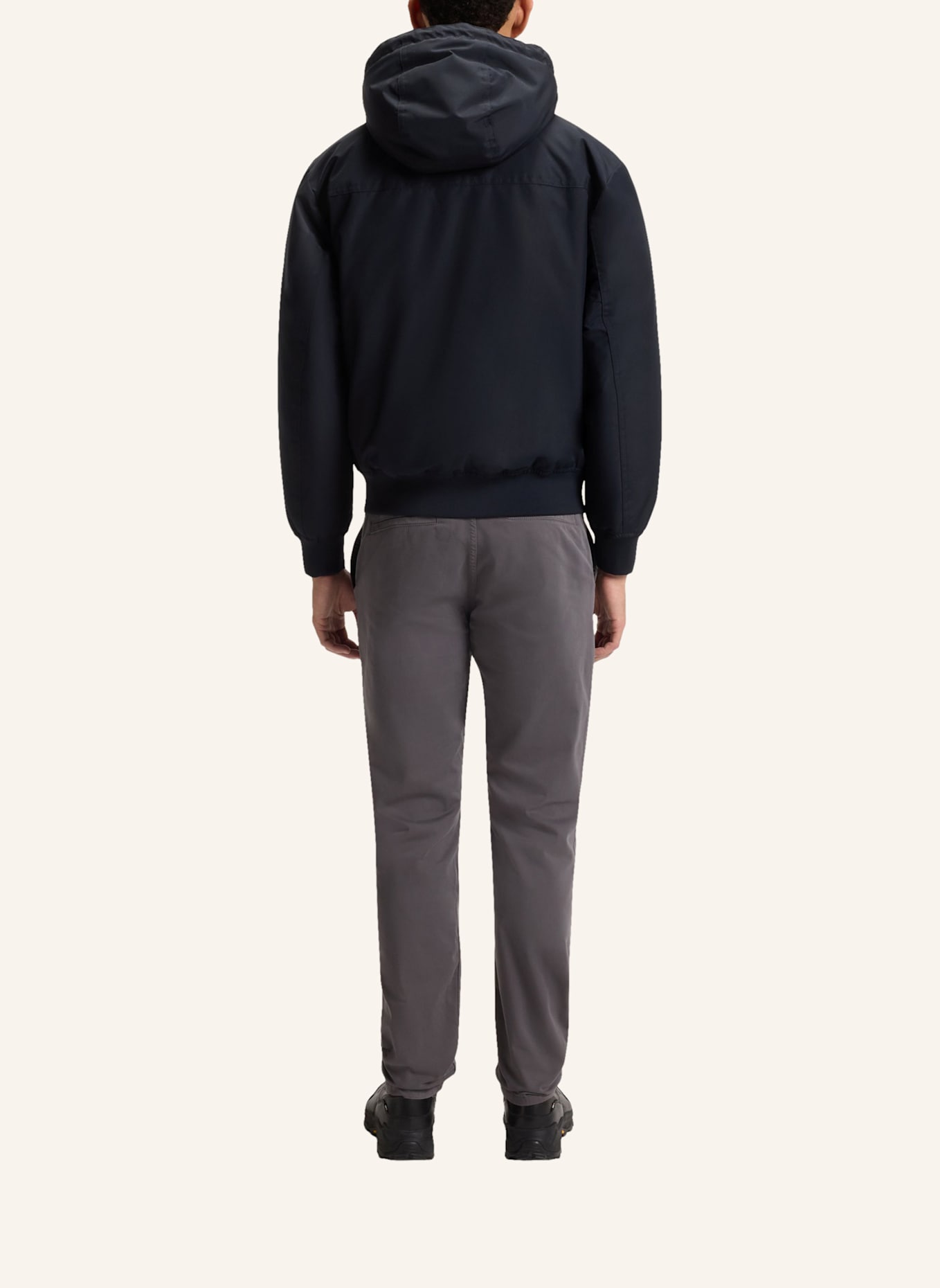 BOSS Casual Jacke OSIS1 Relaxed Fit: DUNKELBLAU