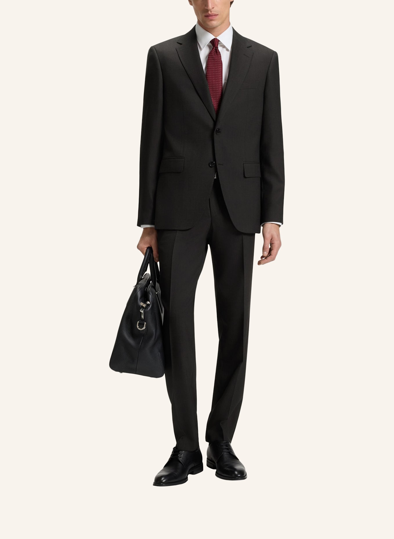 BOSS Anzug JECKSON Regular Fit: DUNKELBRAUN