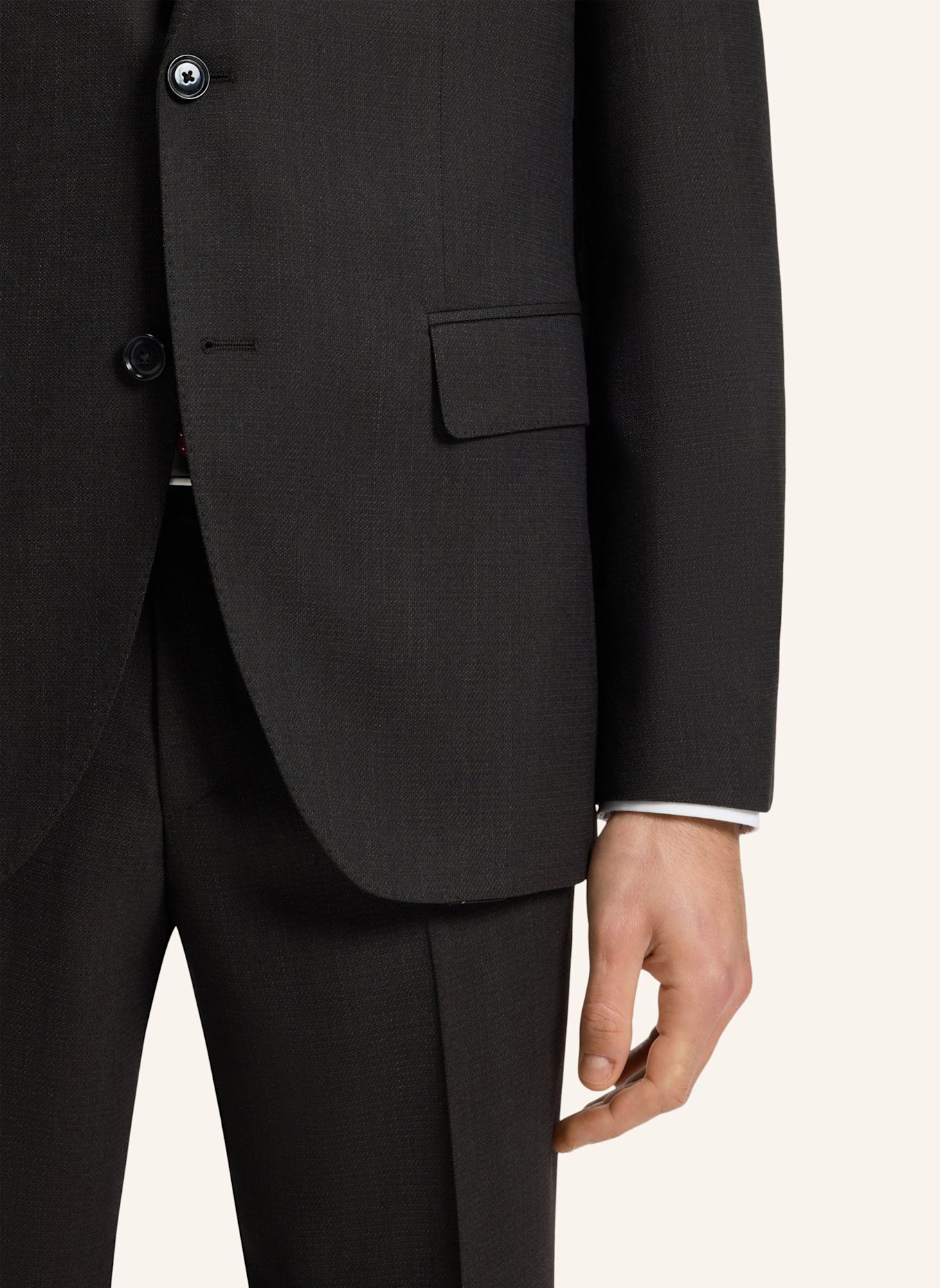 BOSS Anzug JECKSON Regular Fit: DUNKELBRAUN