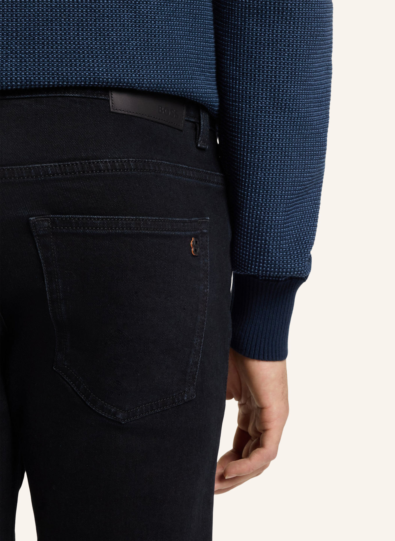 BOSS Jeans DELAWARE BO Slim Fit: DUNKELBLAU