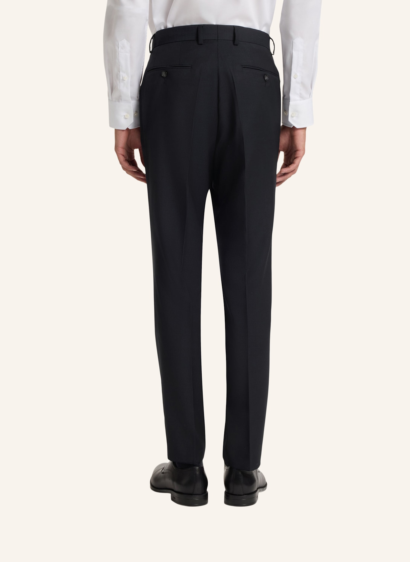 BOSS Business Anzug H-HUGE-2PCS-DB-254 Slim Fit: DUNKELBLAU