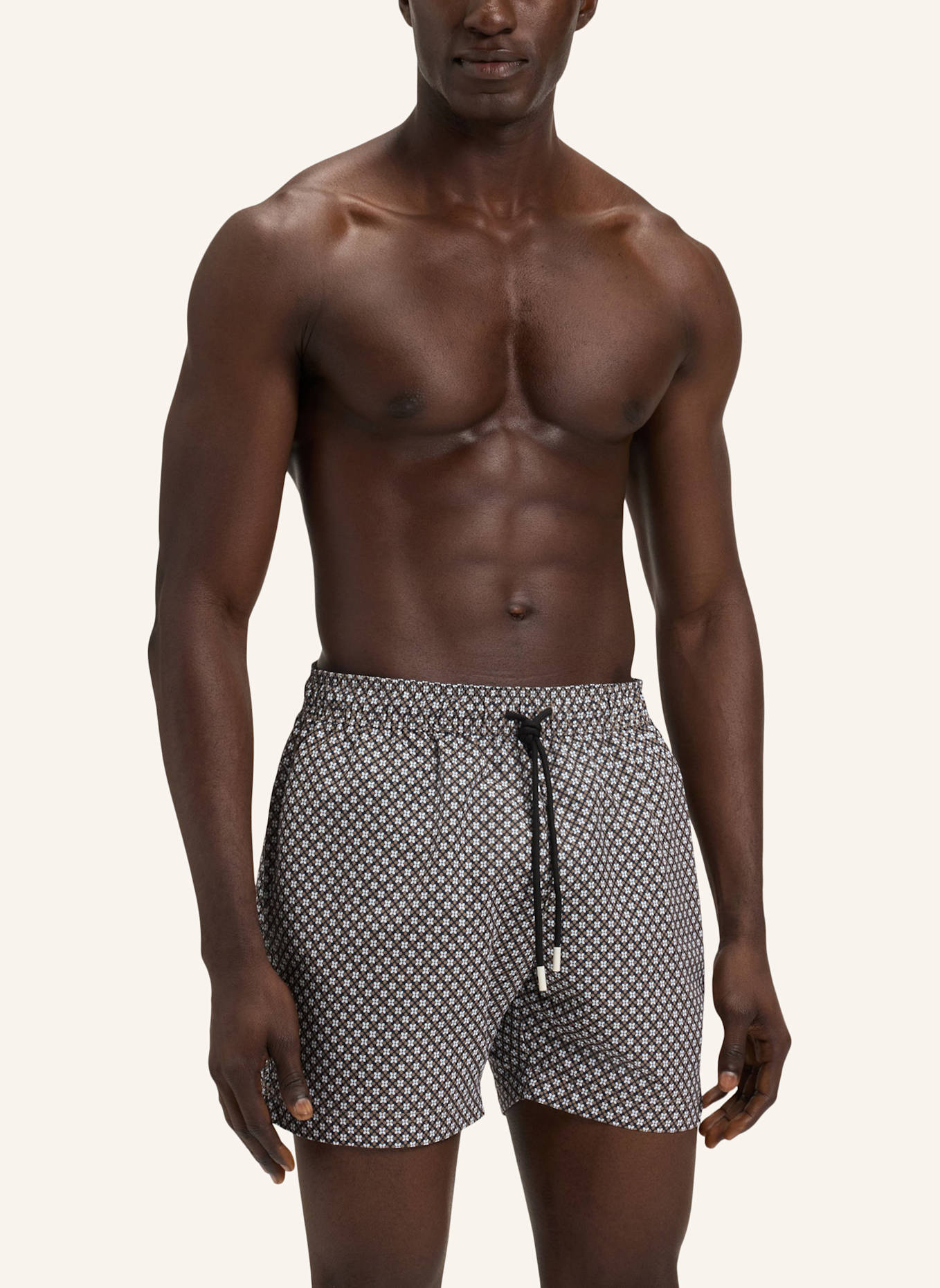 BOSS Badeshorts VIBE: SCHWARZ