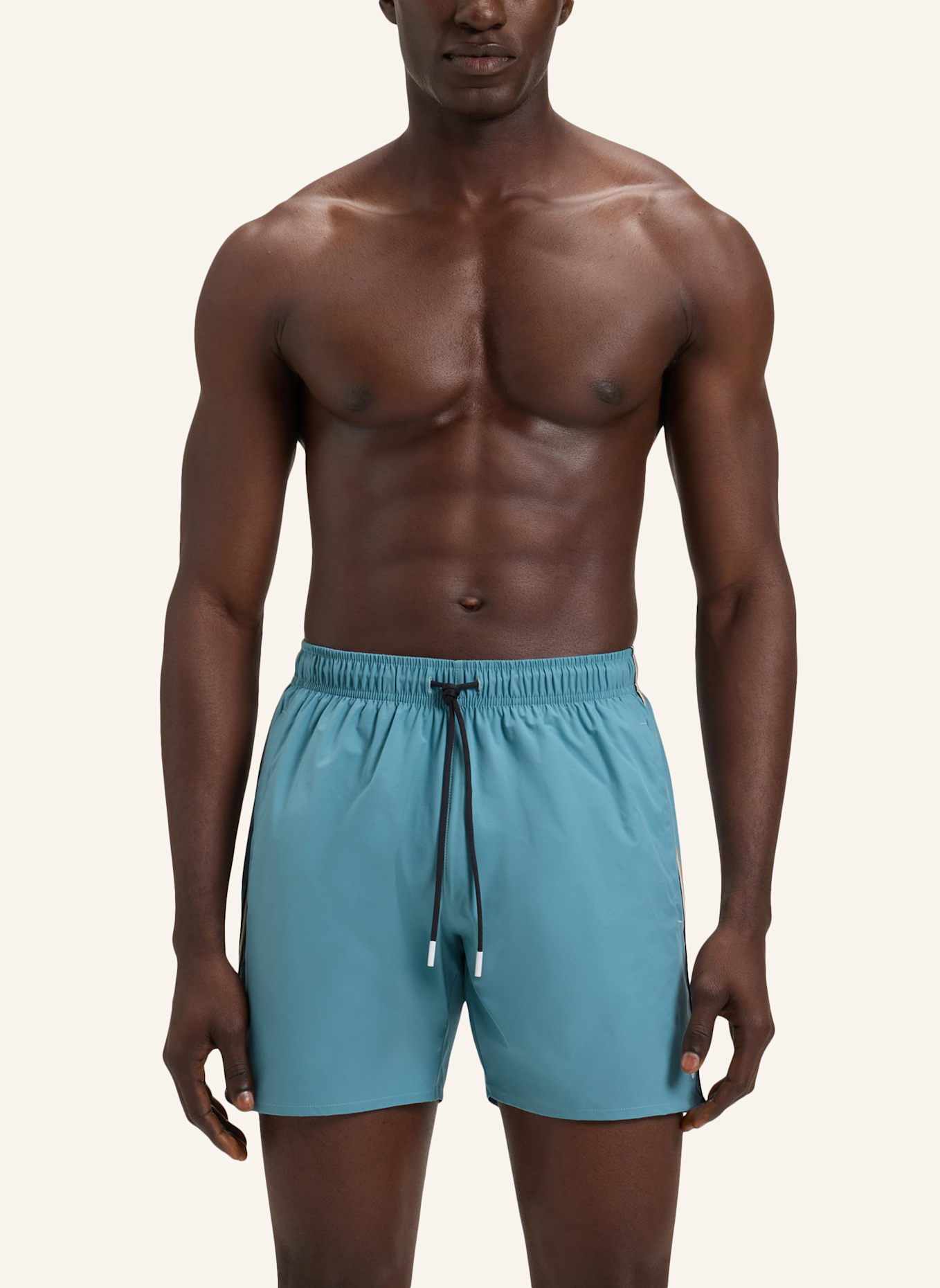 BOSS Badeshorts ICONIC: HELLBLAU