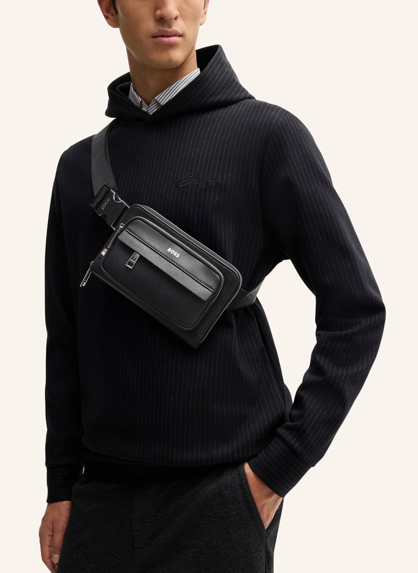 BOSS Crossbody-Tasche ZAIR_CROSSOVER: SCHWARZ