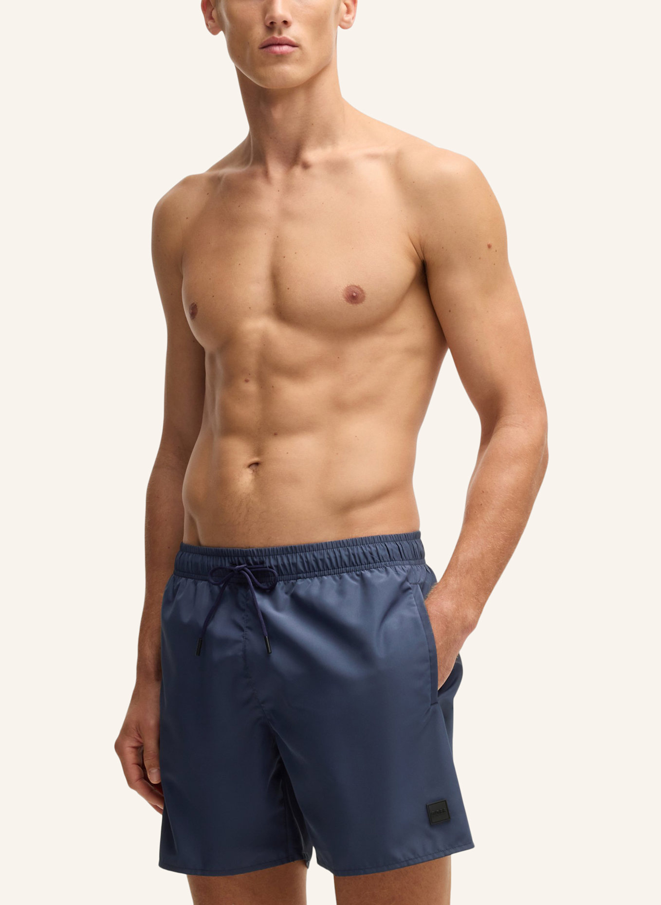 BOSS Badeshort DIVE: DUNKELBLAU