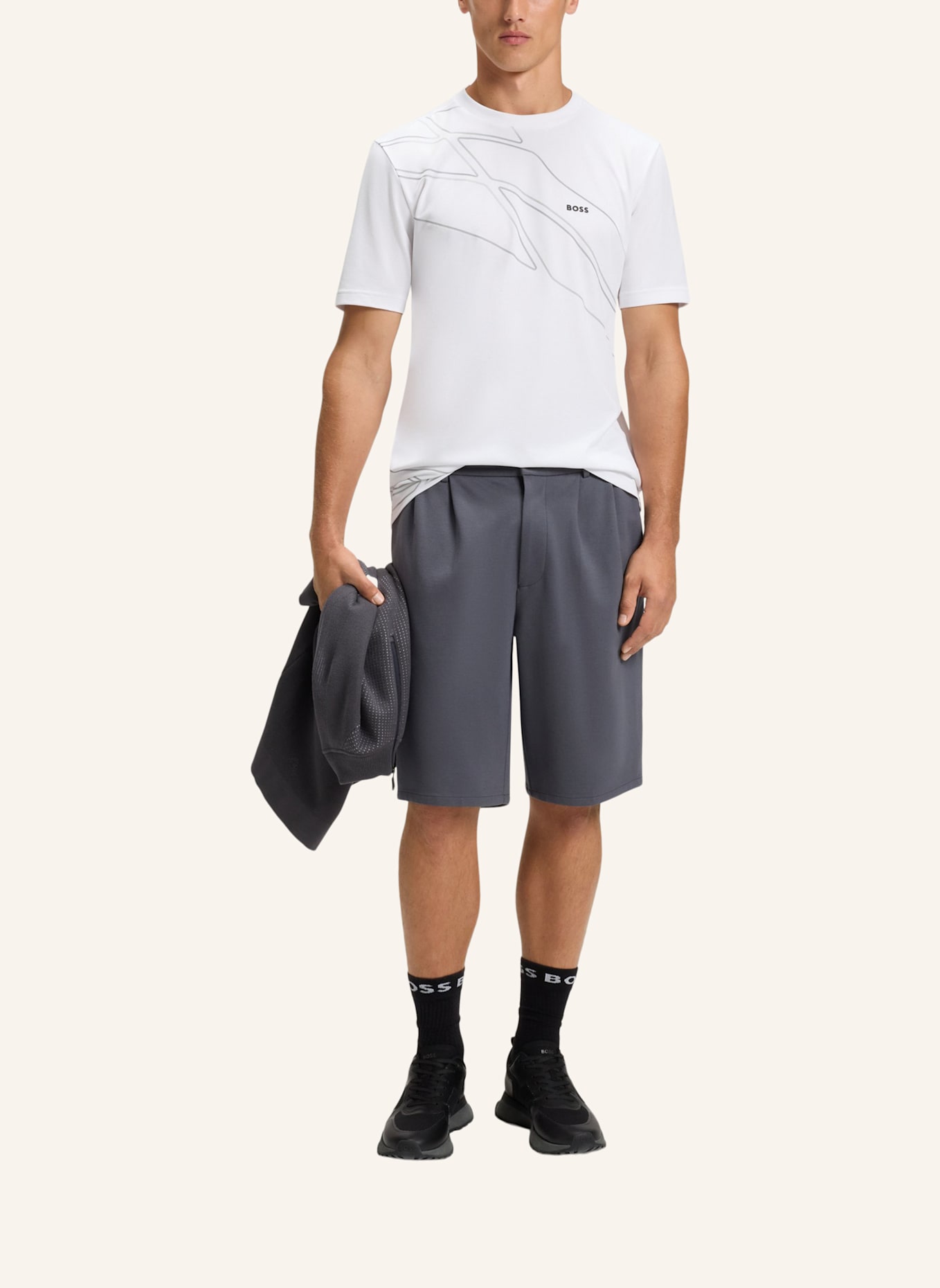 BOSS T-Shirt TEE 10_IN: WEISS