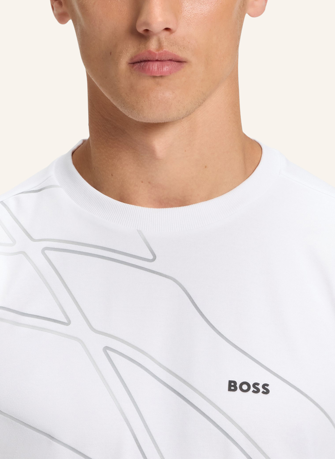 BOSS T-Shirt TEE 10_IN: WEISS
