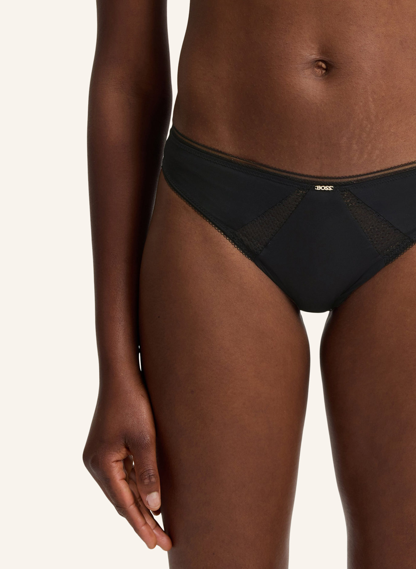 BOSS Slip BRIEF_B.PURE: SCHWARZ