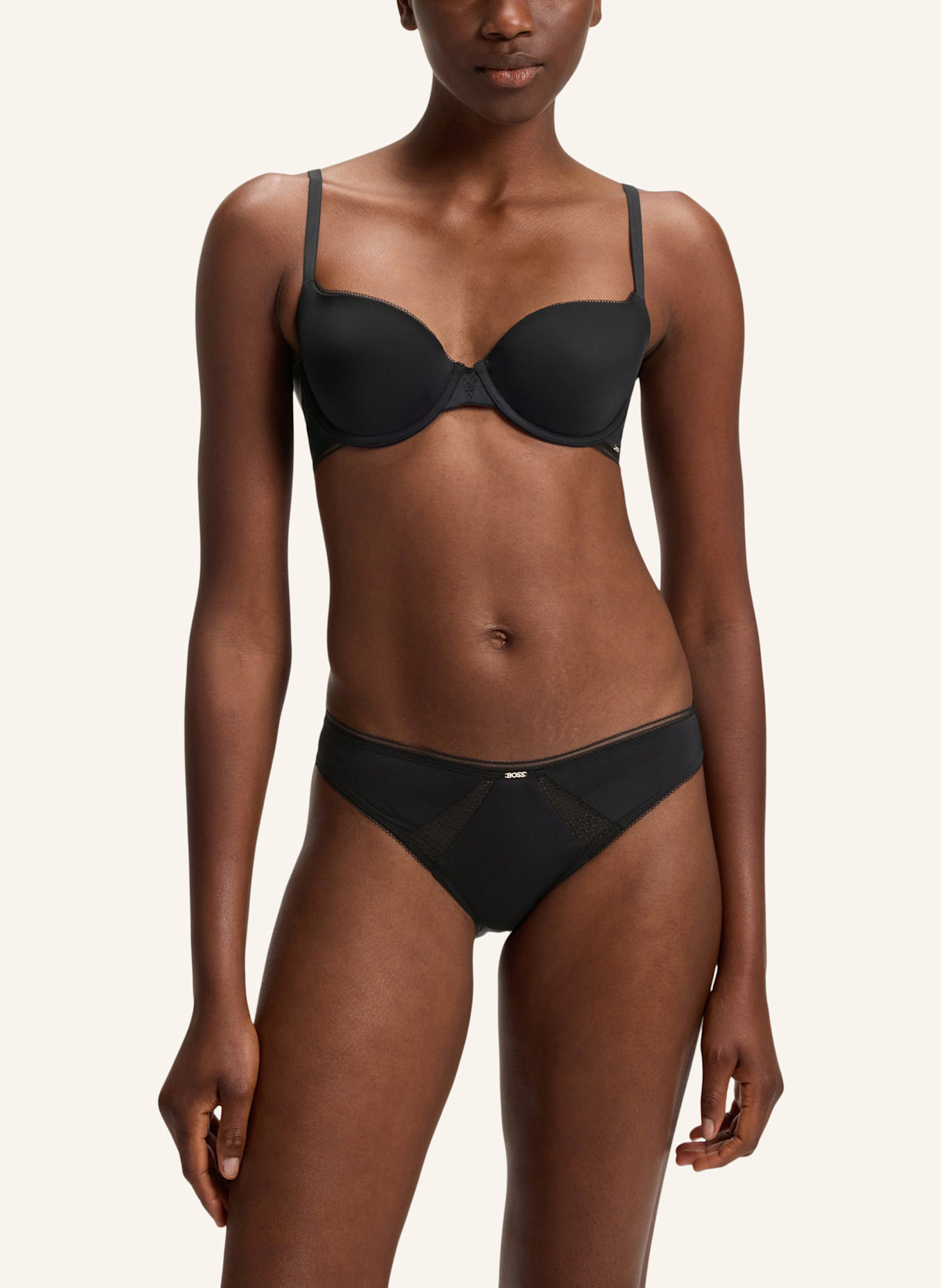 BOSS Slip BRIEF_B.PURE: SCHWARZ
