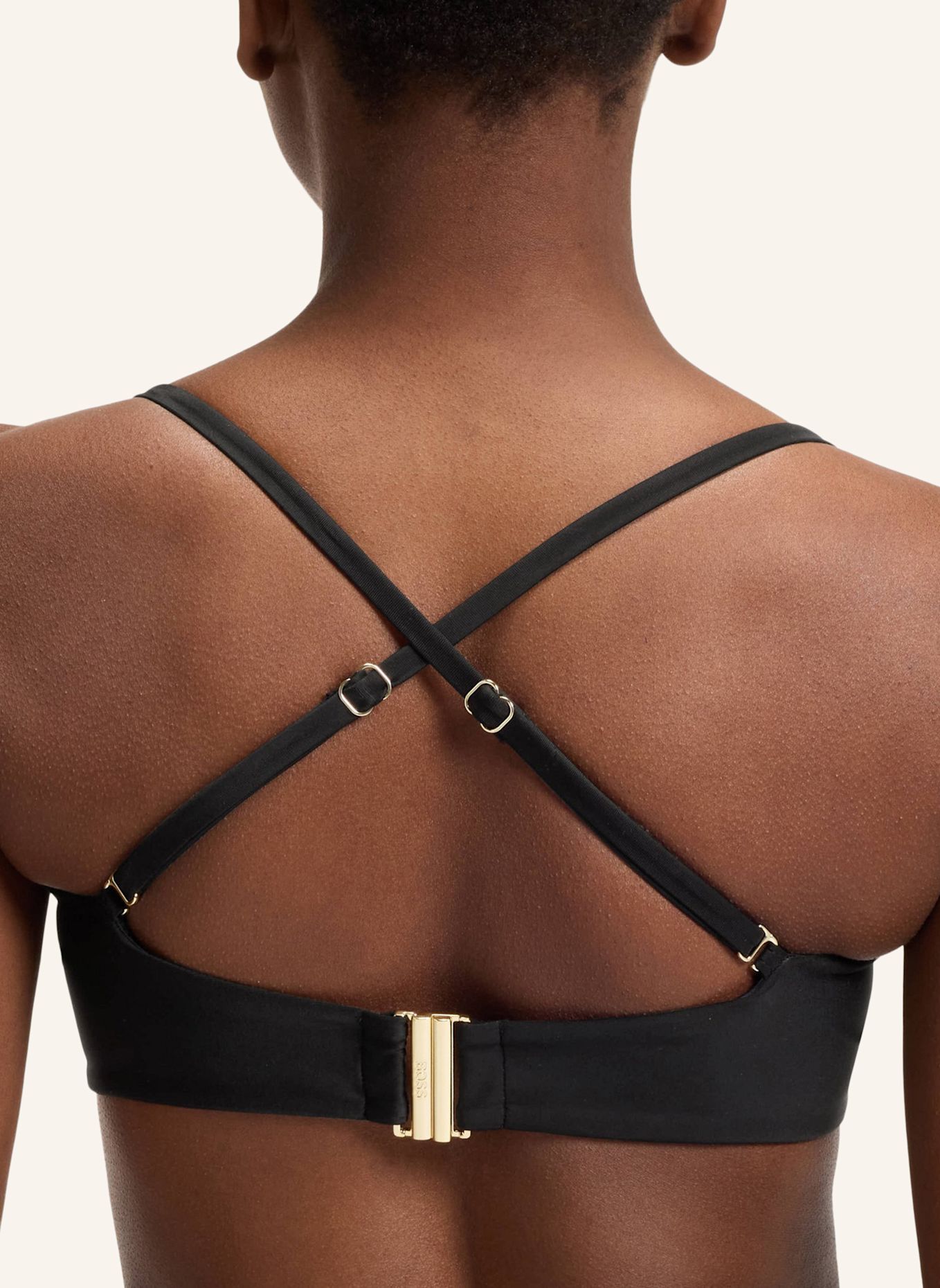 BOSS Bikini-Unterteil ICONIC HW BRAZILIAN: SCHWARZ