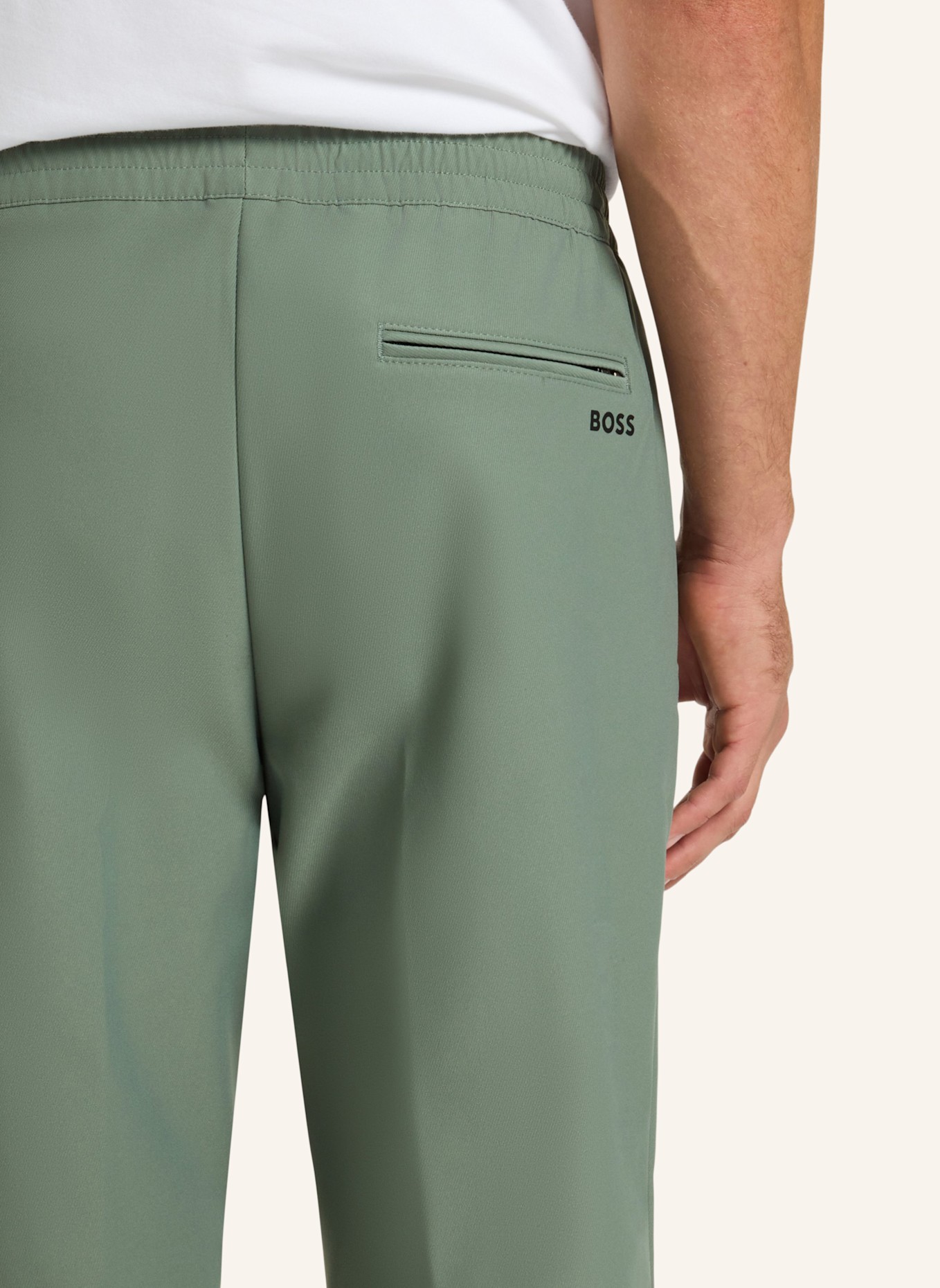 BOSS Casual Hose T_FLEX TEKCO Tapered Fit: GRÜN