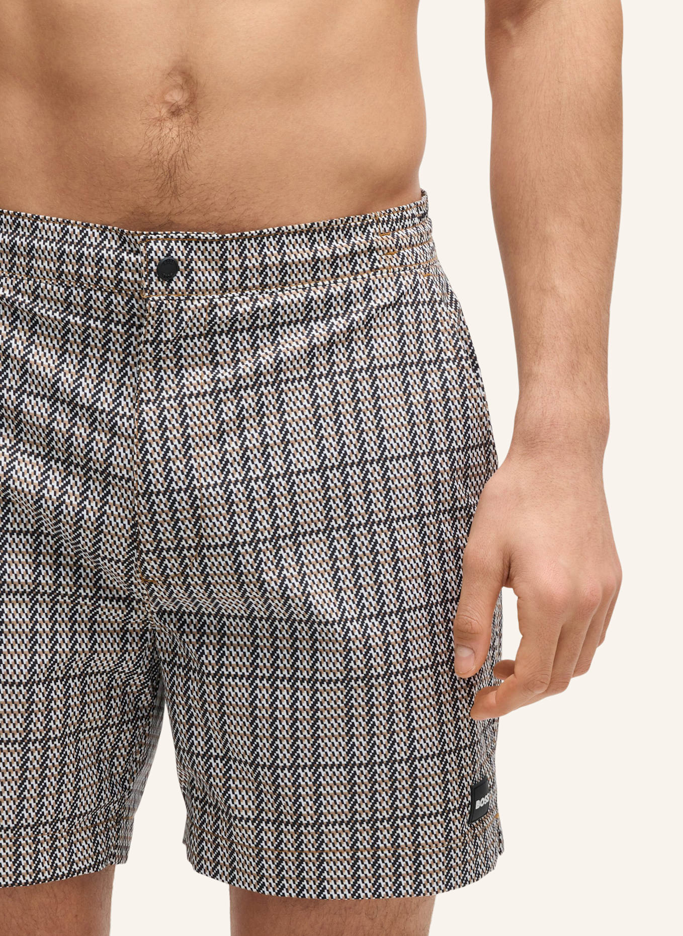 BOSS Badeshort BEACH_TO_BAR: SCHWARZ