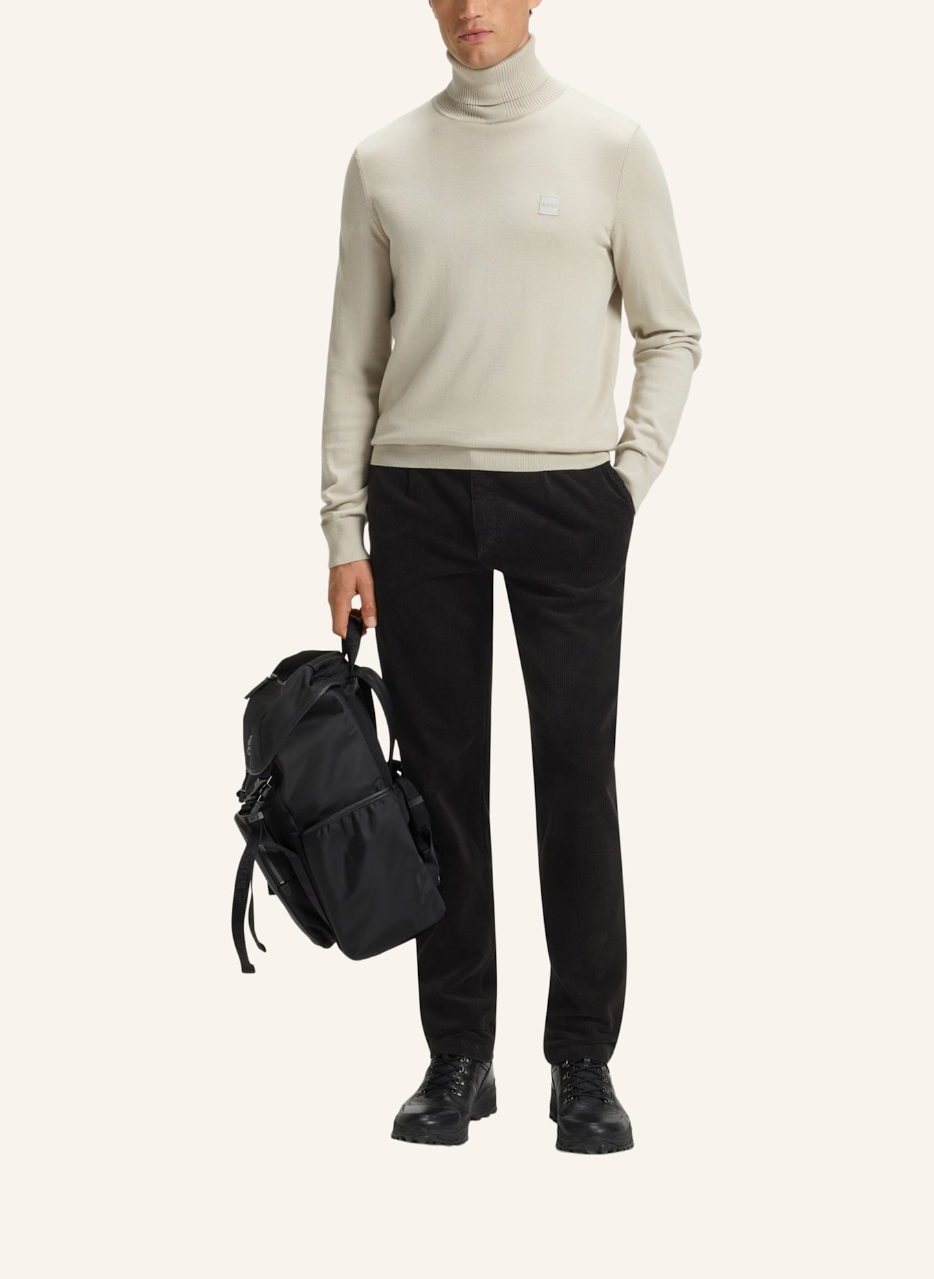 BOSS Casual Hose CHINO-SLIM-1 Regular Fit: SCHWARZ