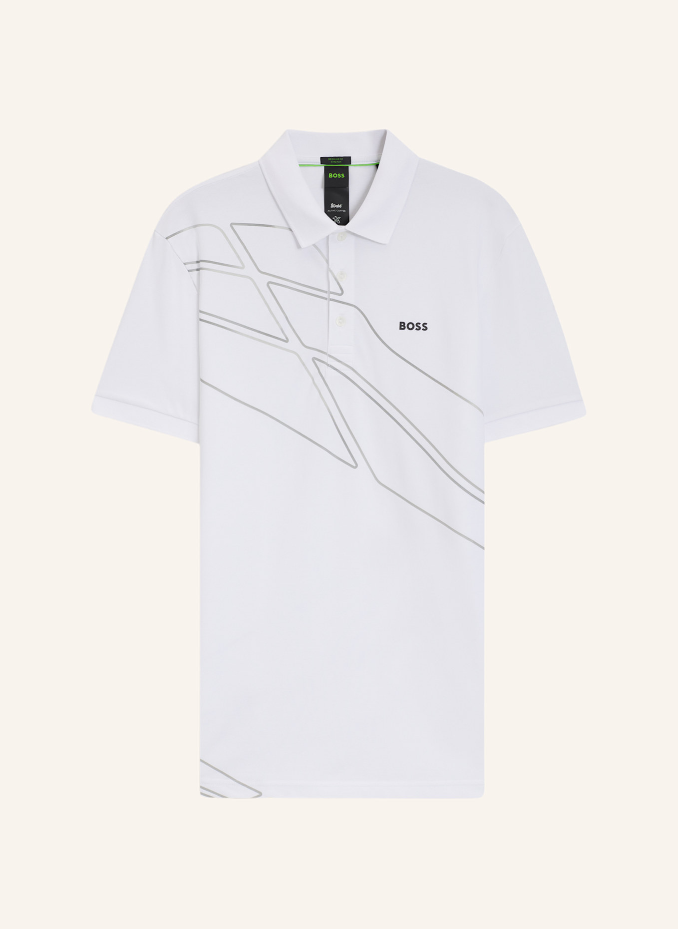 BOSS Poloshirt PADDY 3_IN: WEISS
