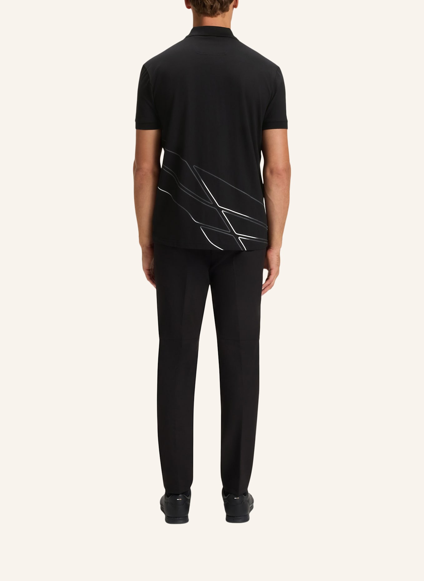 BOSS Poloshirt PADDY 3_IN: SCHWARZ