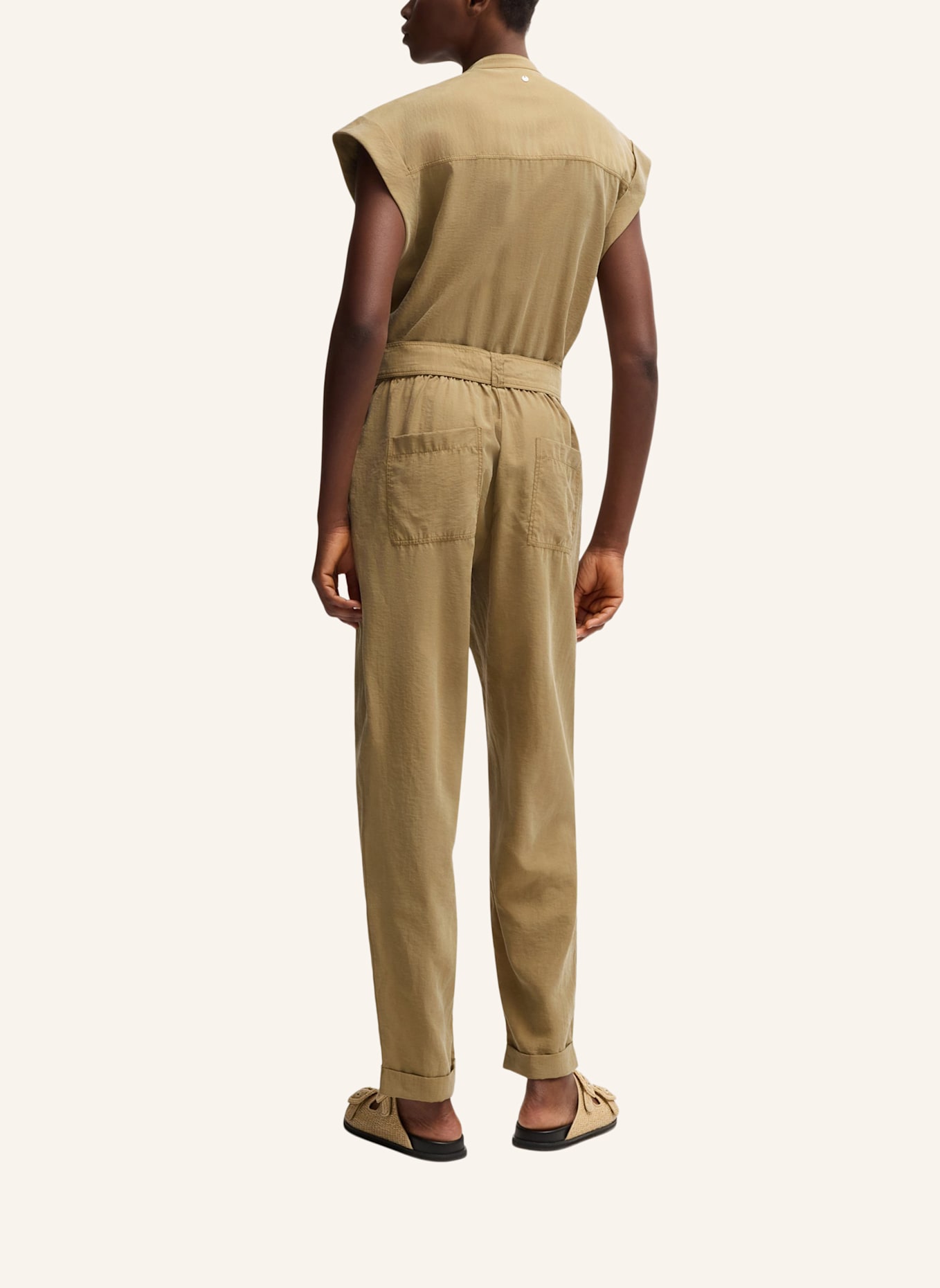 BOSS Business Kleid C_DRIDY_1: BEIGE