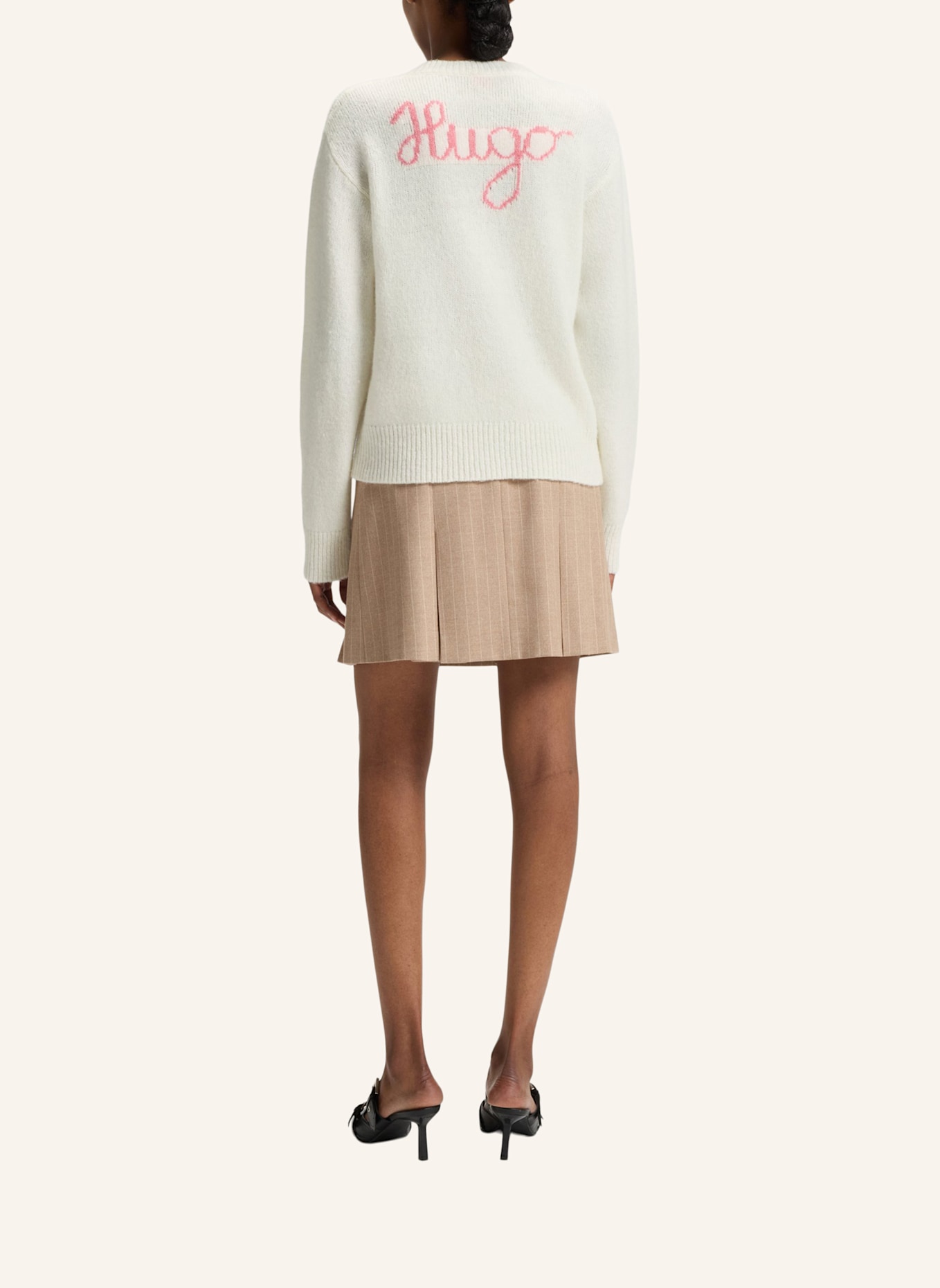 HUGO Pullover SOLANU: WEISS