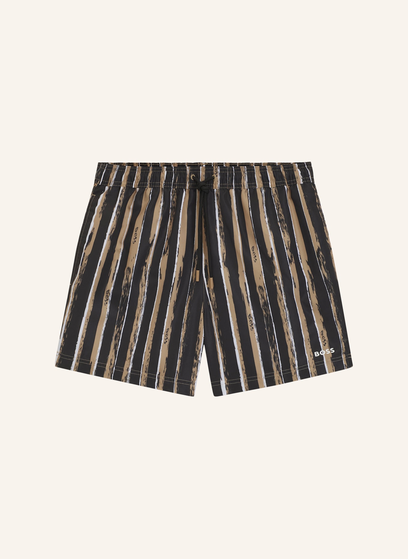 BOSS Badeshort DISCUS: SCHWARZ