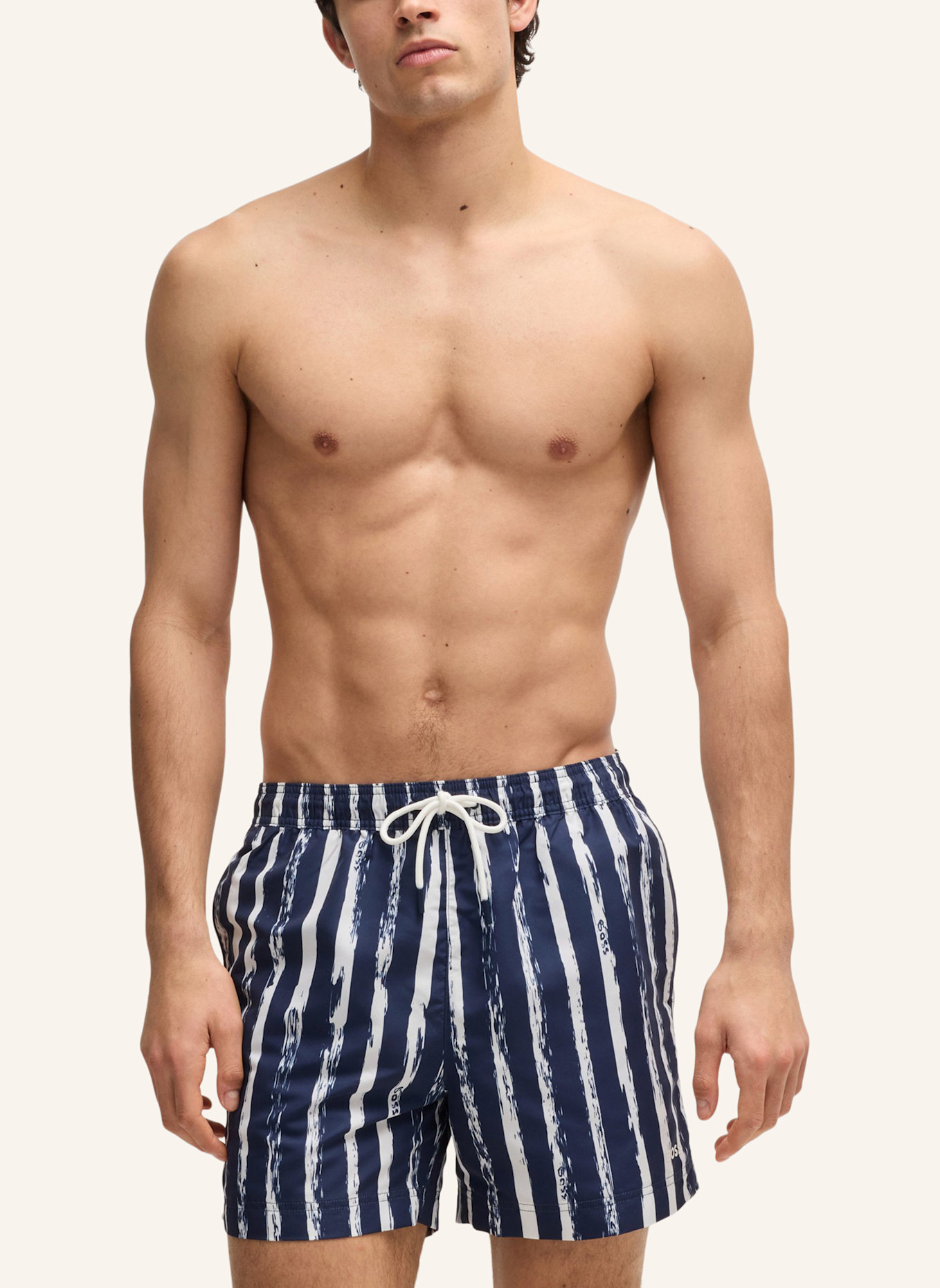 BOSS Badeshort DISCUS: DUNKELBLAU