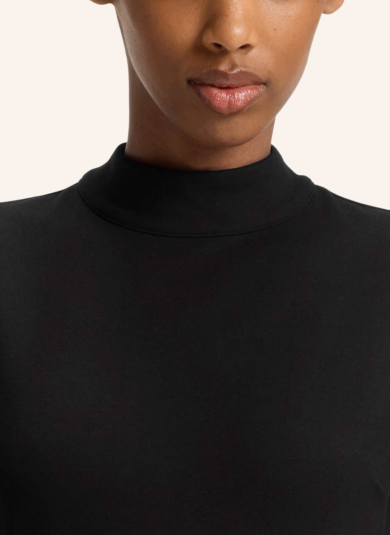 HUGO Jersey-Kleid NALVASIA: SCHWARZ