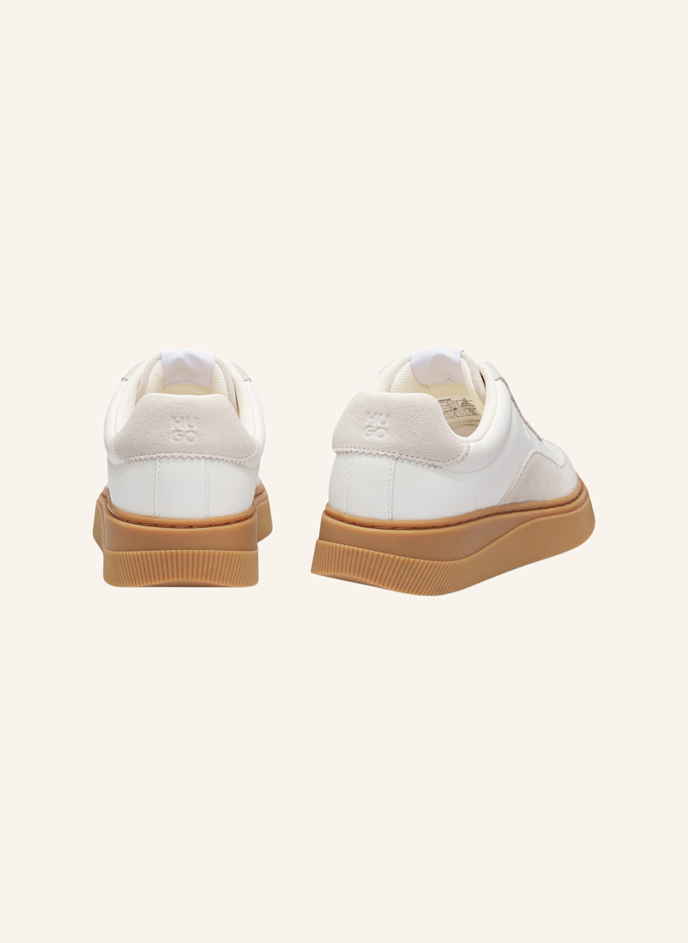 HUGO Turnschuh LYZZ_TENN_BPSD: WEISS