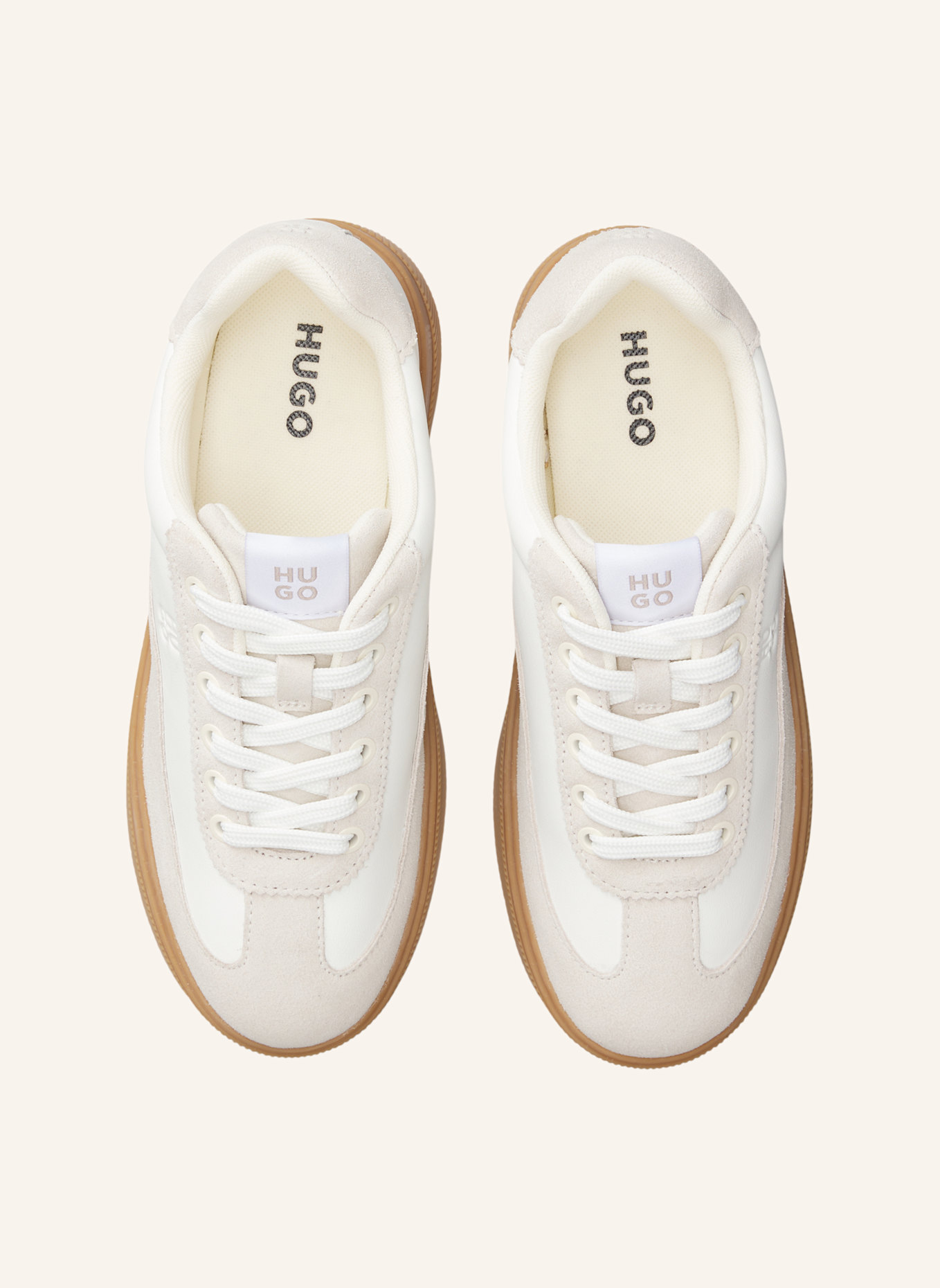 HUGO Turnschuh LYZZ_TENN_BPSD: WEISS
