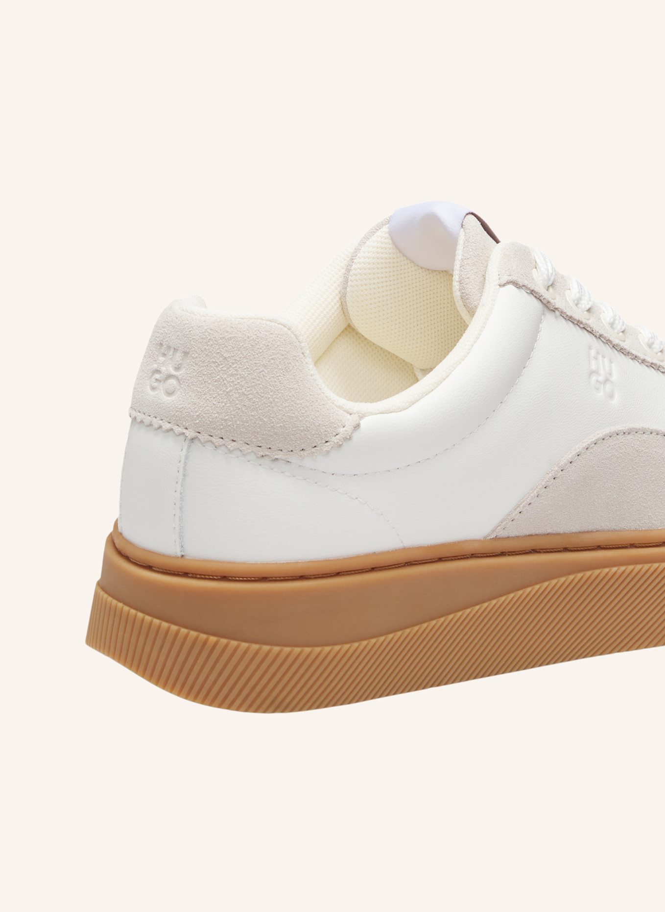 HUGO Turnschuh LYZZ_TENN_BPSD: WEISS