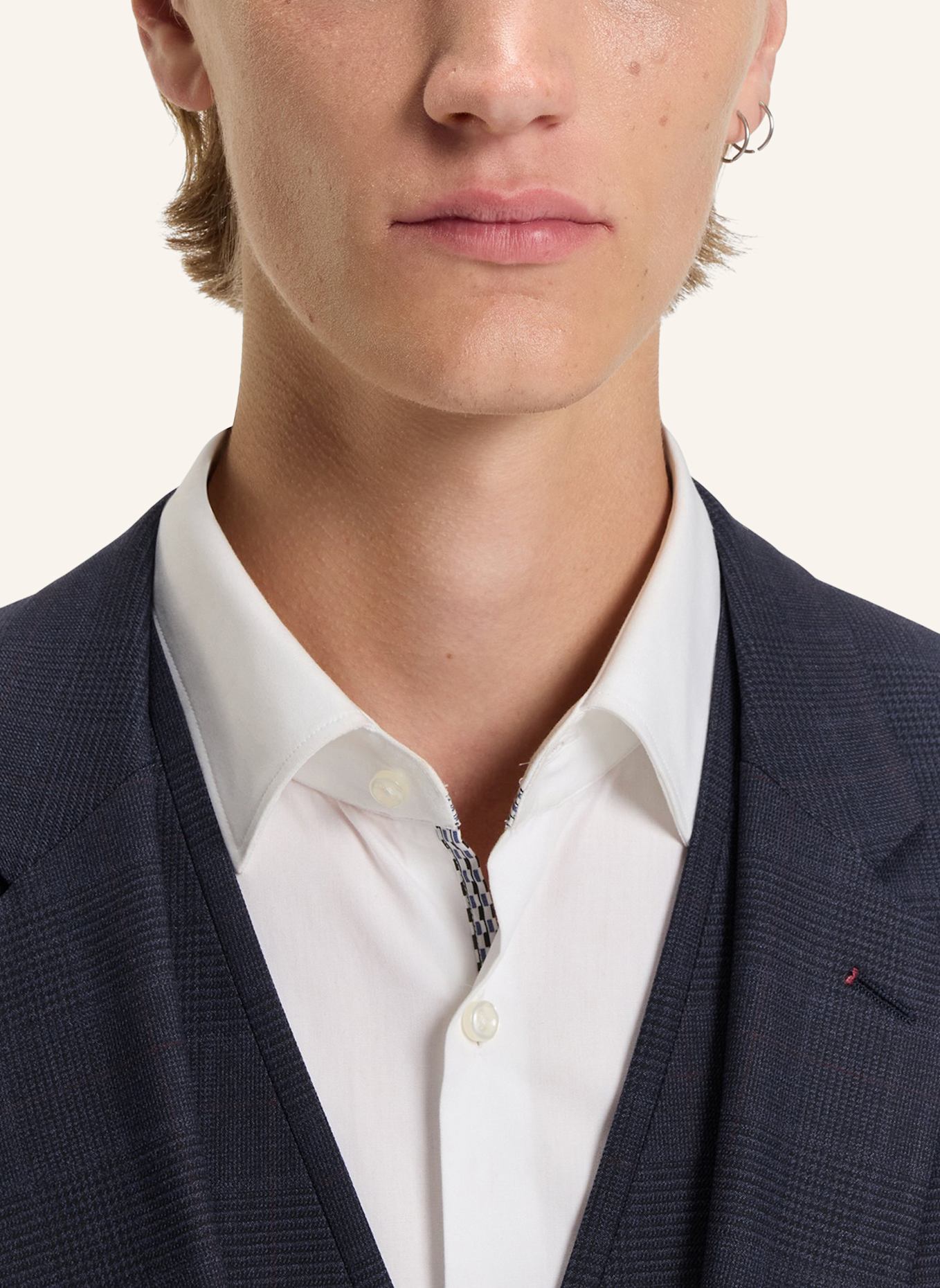 HUGO Business Anzug ARTI/HESTEN242V1X Extra-Slim Fit: DUNKELBLAU