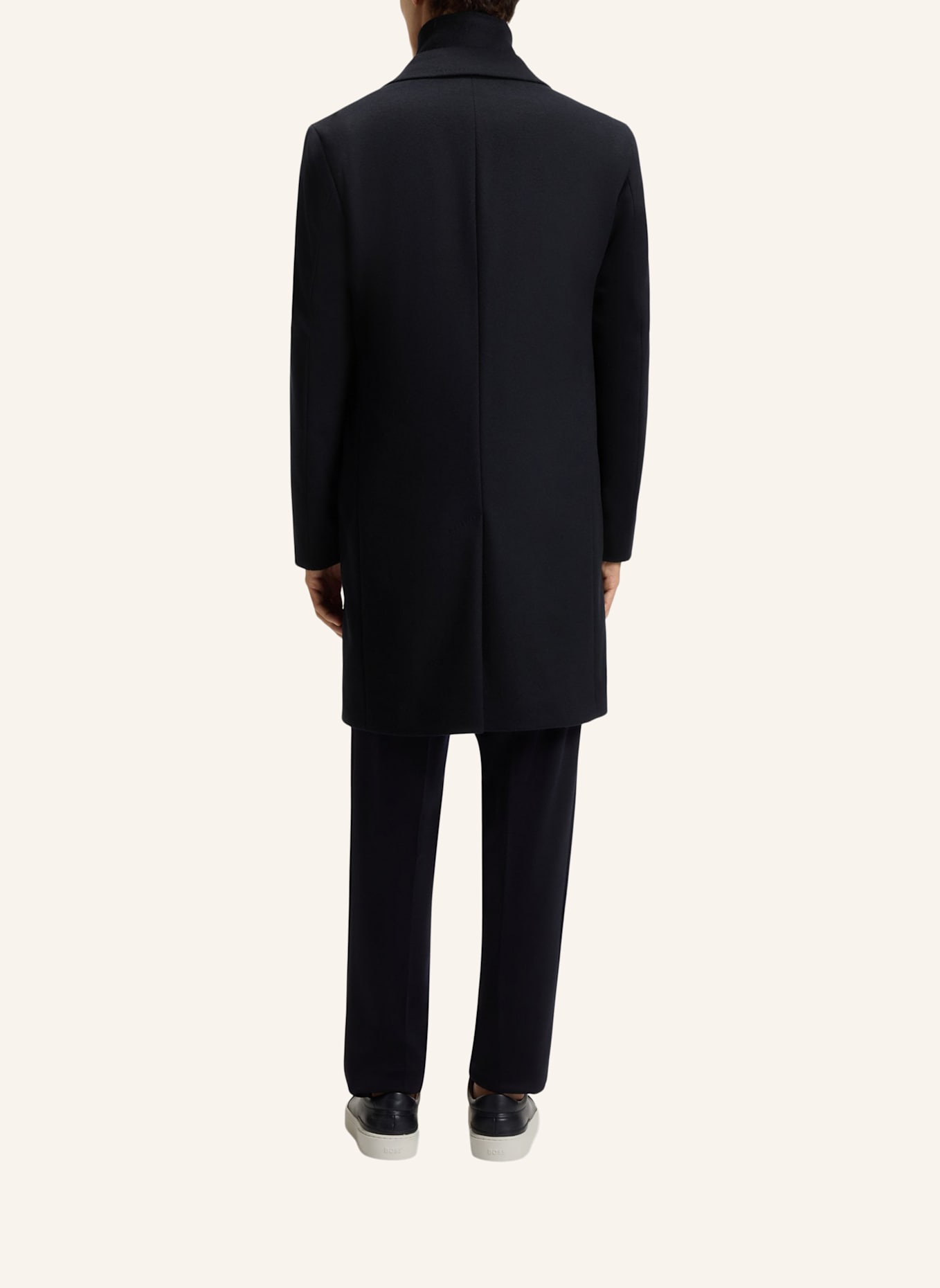 BOSS Klassischer Mantel H-JARED-3IN1-254 Regular Fit: DUNKELBLAU