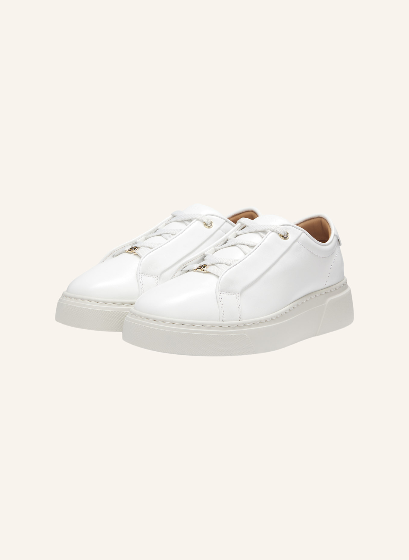 BOSS Turnschuh GABRY_TENN_LTW: WEISS