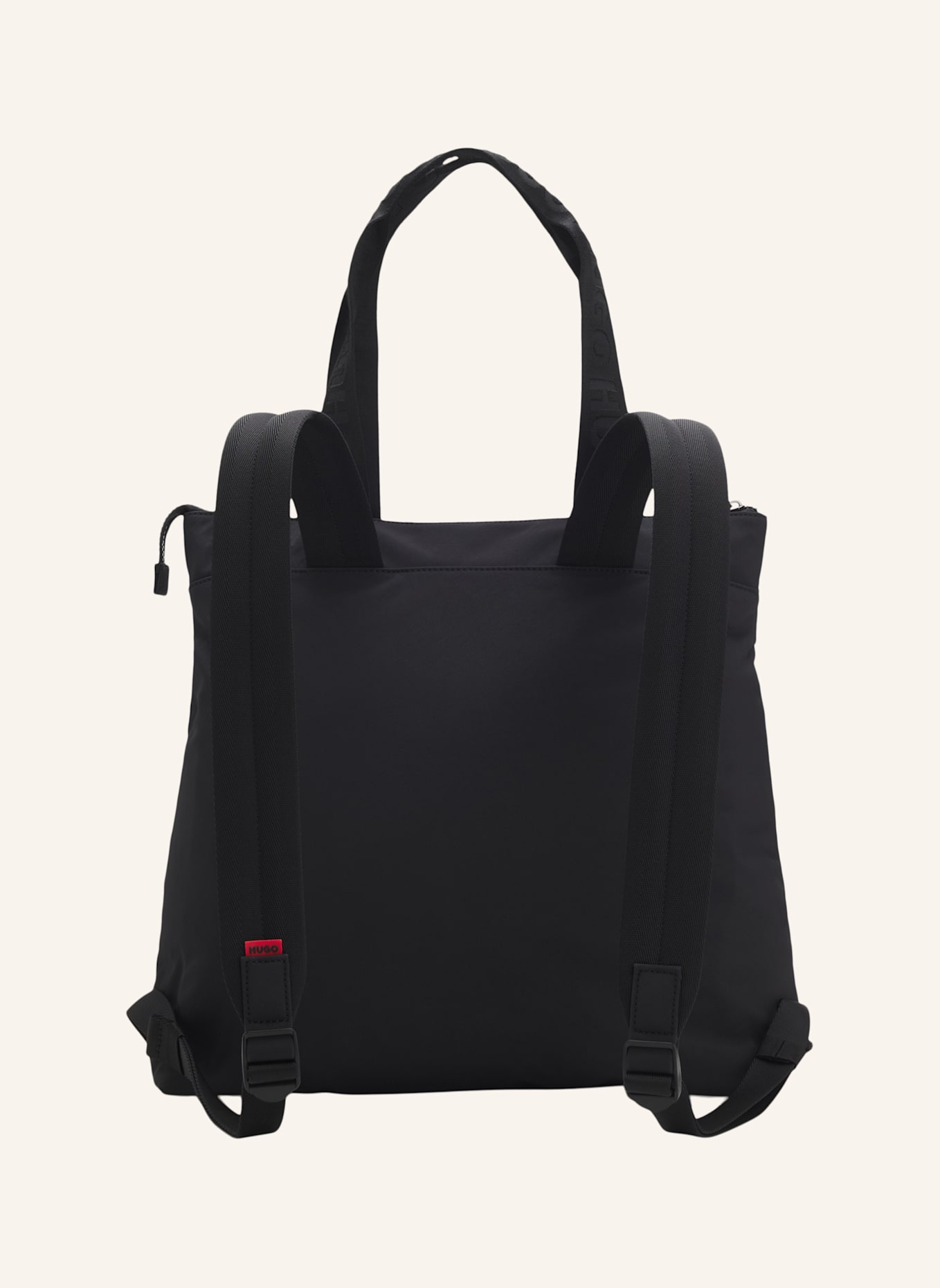 HUGO Rucksack TARIC_TOTE BACKPACK: SCHWARZ
