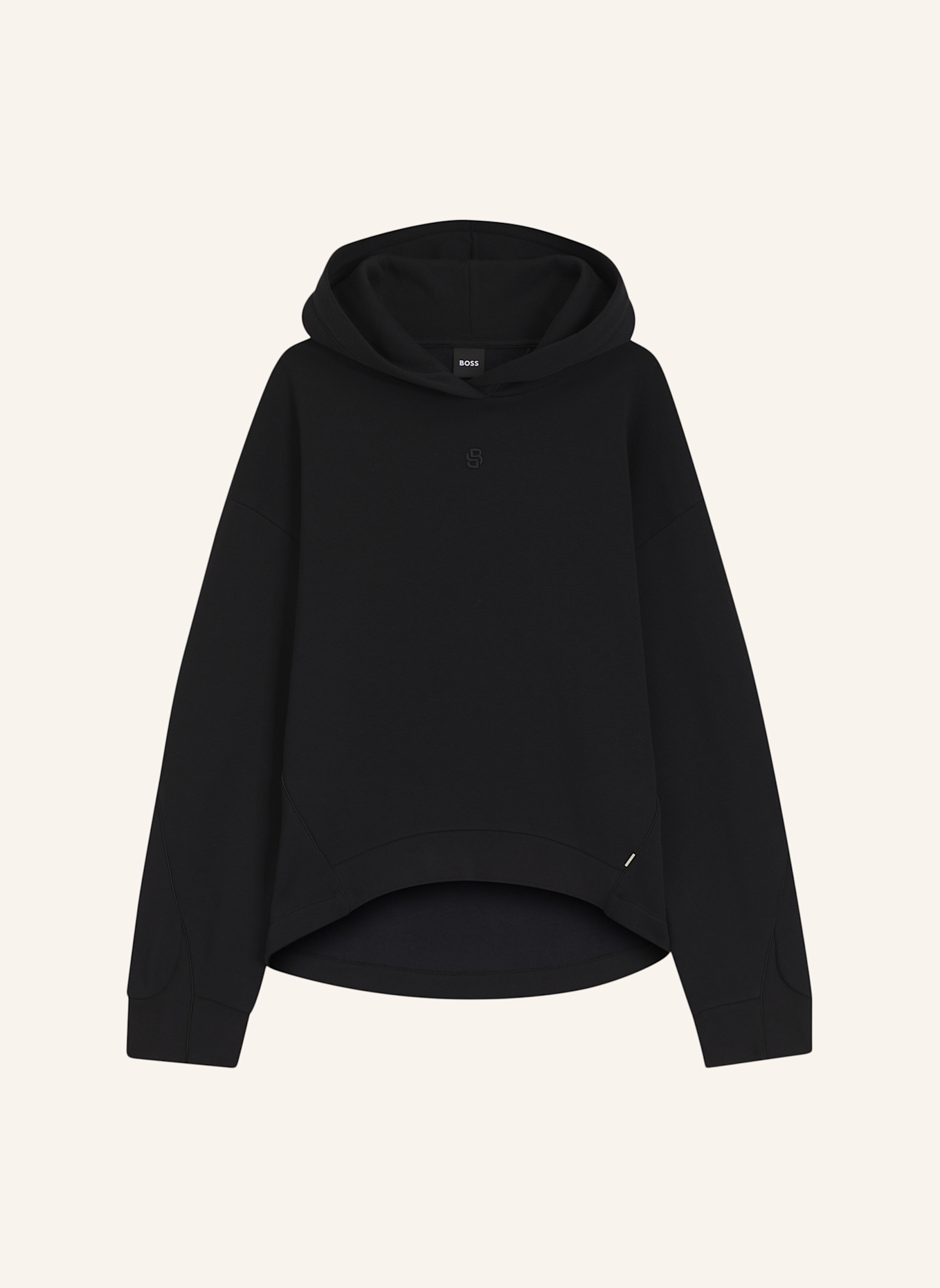 BOSS Sweatshirt ESSAGA: SCHWARZ