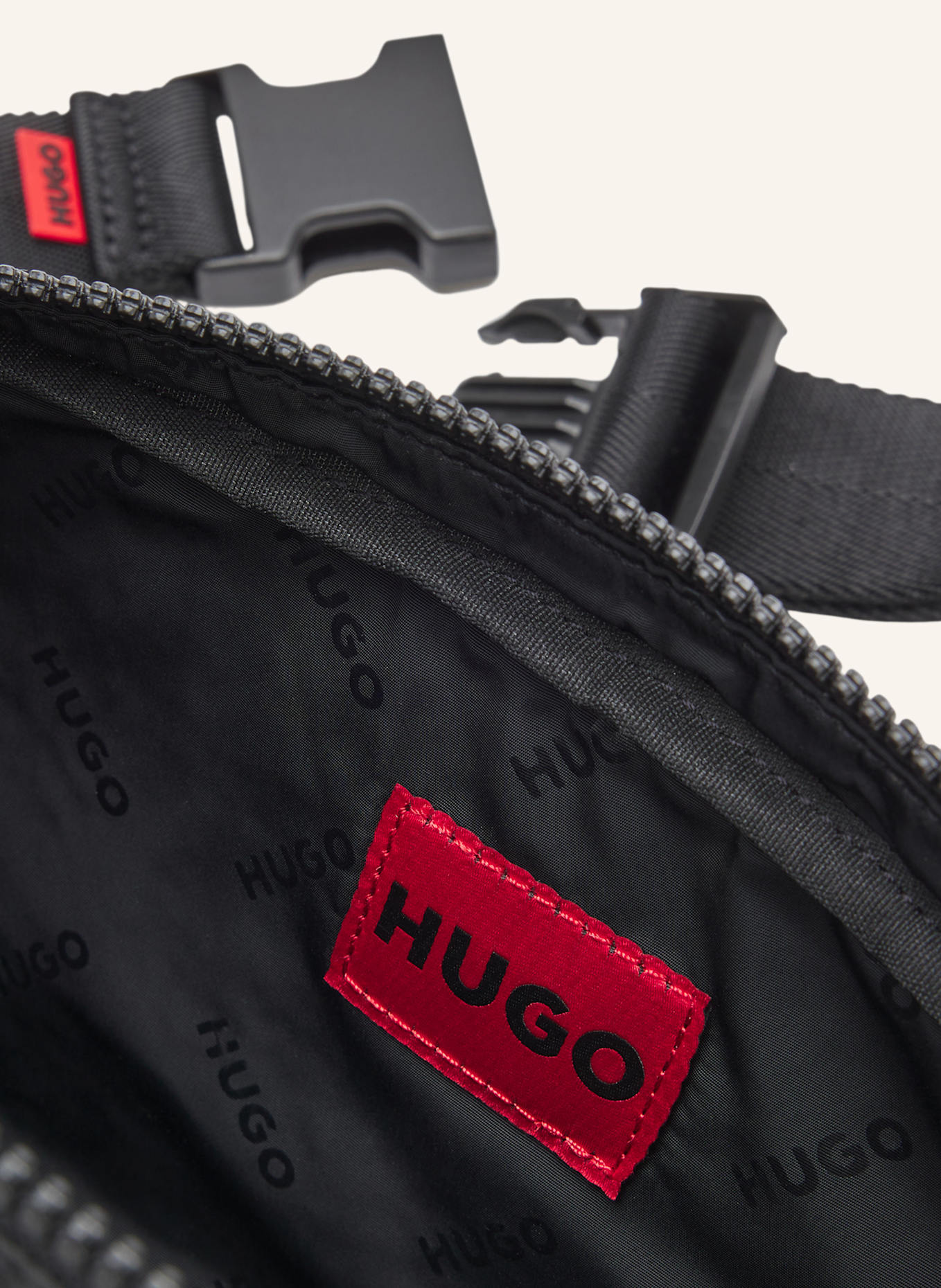 HUGO Gürtel-Tasche JHIN_BUMBAG: SCHWARZ