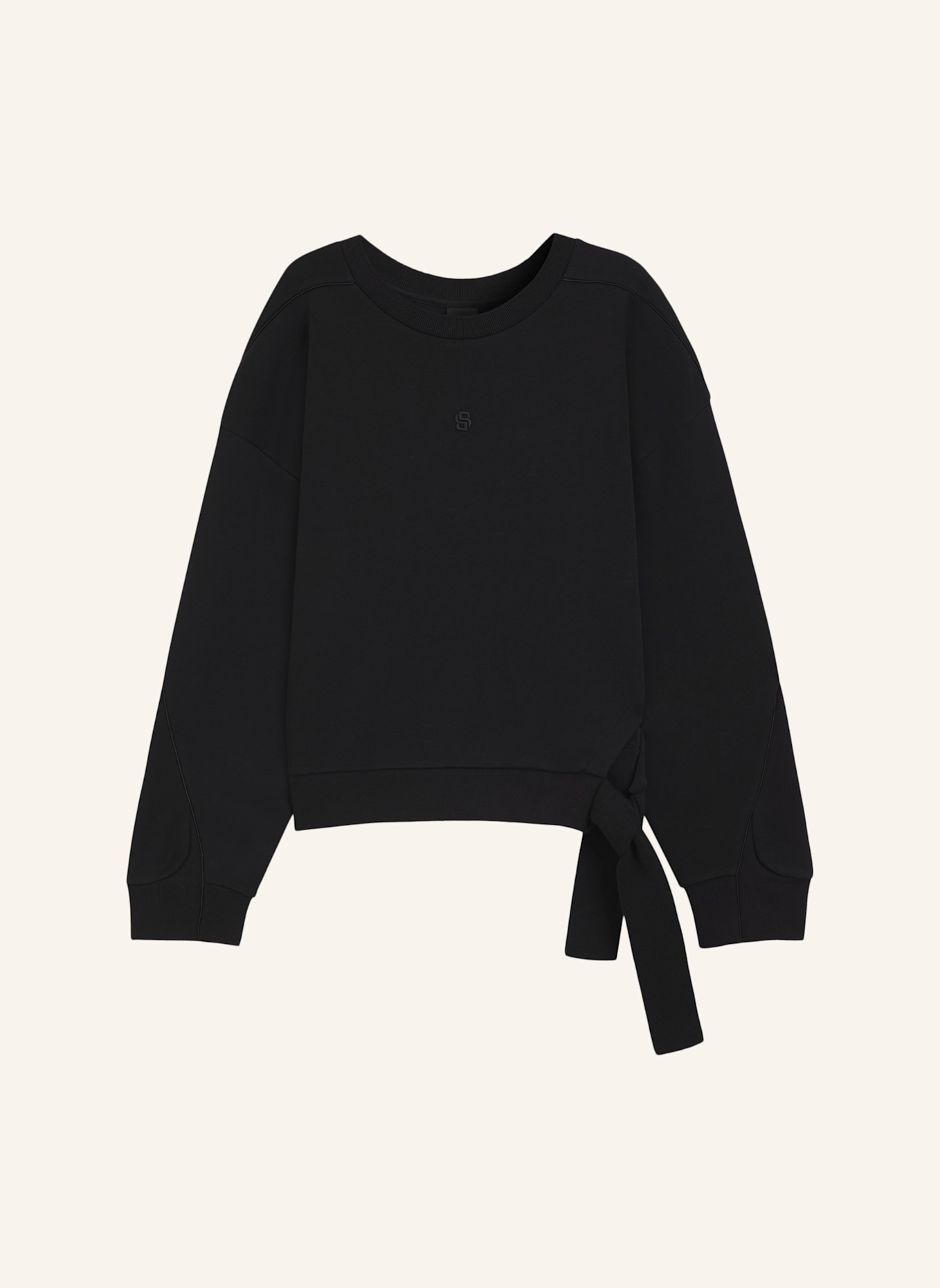 BOSS Sweatshirt ESSEGA: SCHWARZ