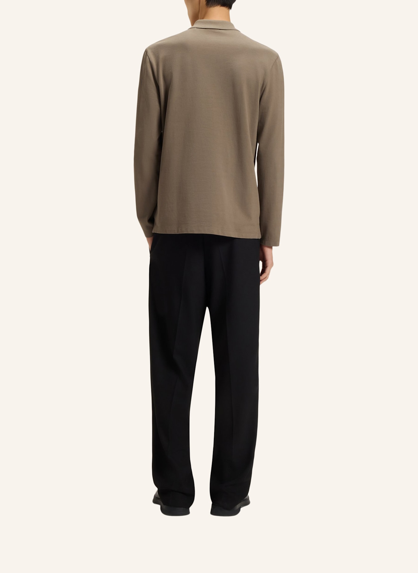 HUGO Poloshirt DONOSLONG Regular Fit: BRAUN