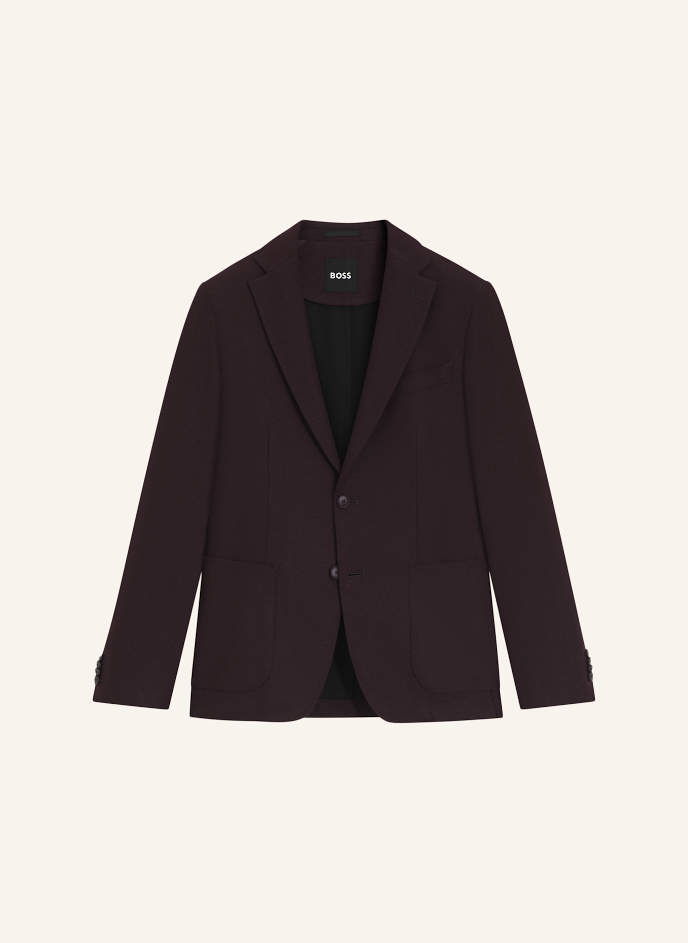 BOSS Blazer P-HANRY-J-WG-252: DUNKELROT