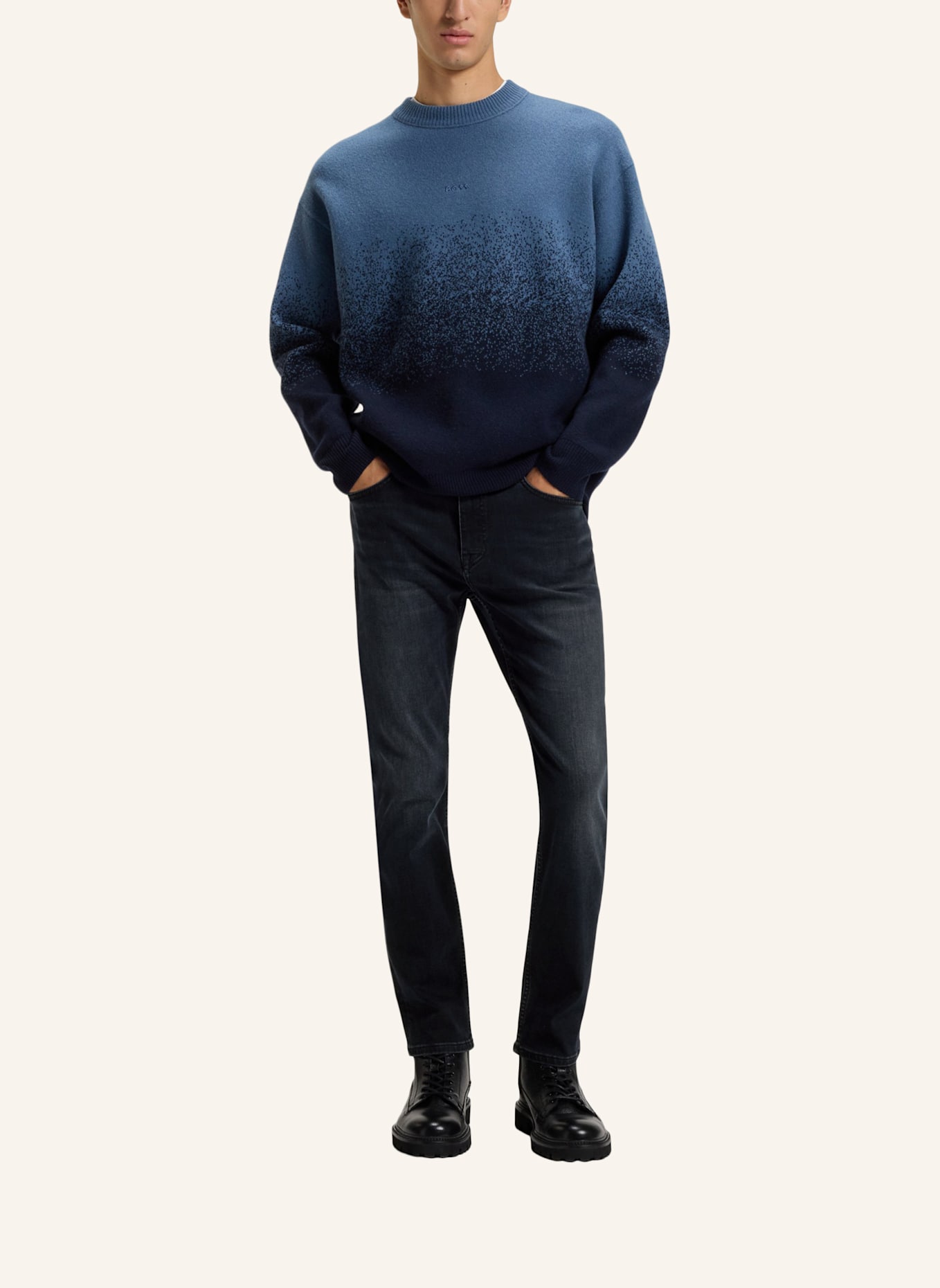 BOSS Jeans DELAWARE BO Slim Fit: DUNKELBLAU