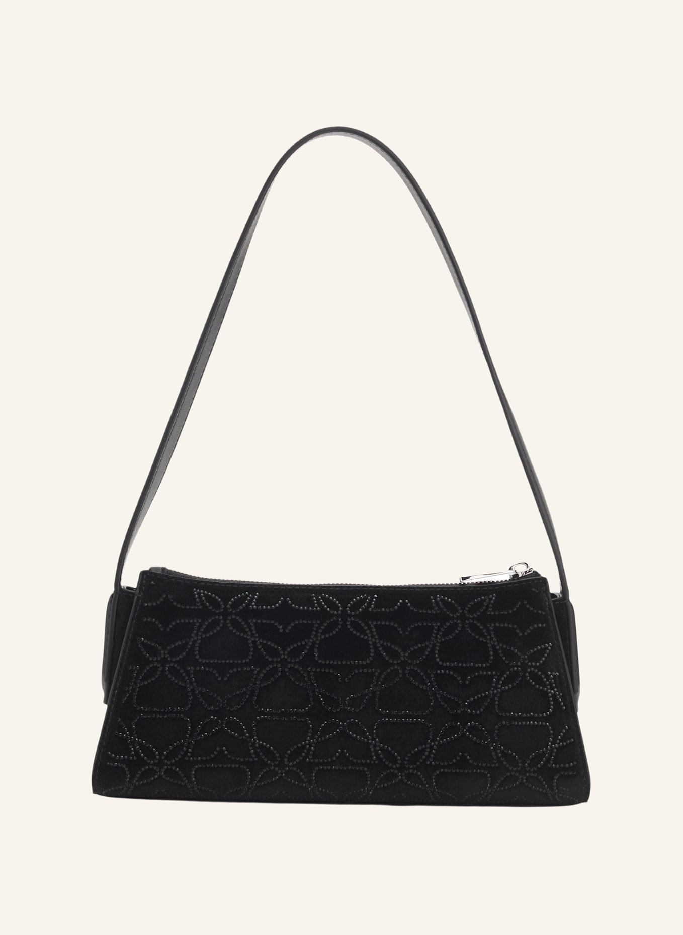 HUGO Umhängetasche CHRIS 2.0 SV_HOBO: SCHWARZ