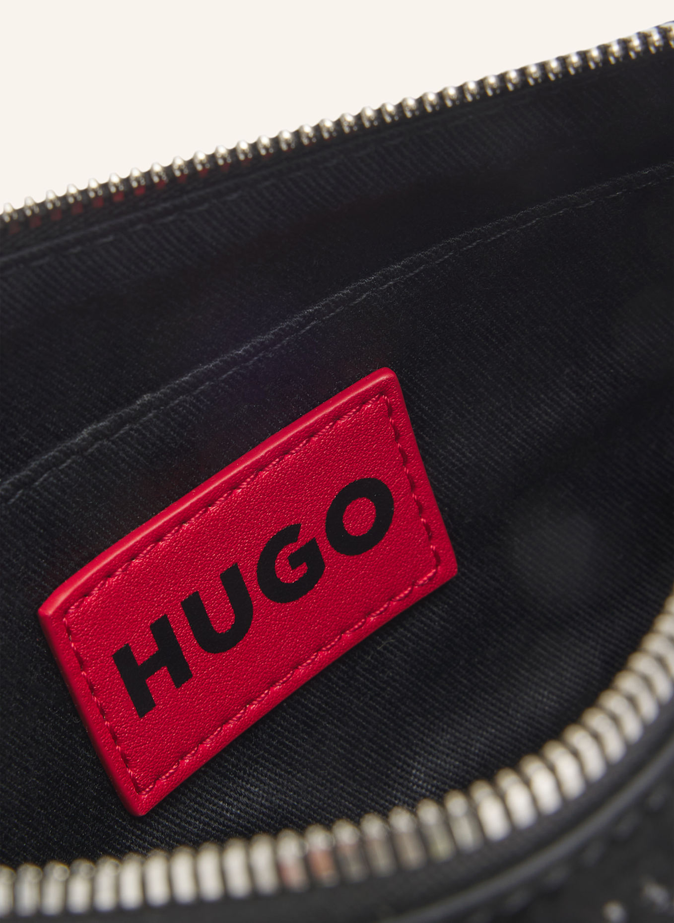 HUGO Umhängetasche CHRIS 2.0 SV_HOBO: SCHWARZ