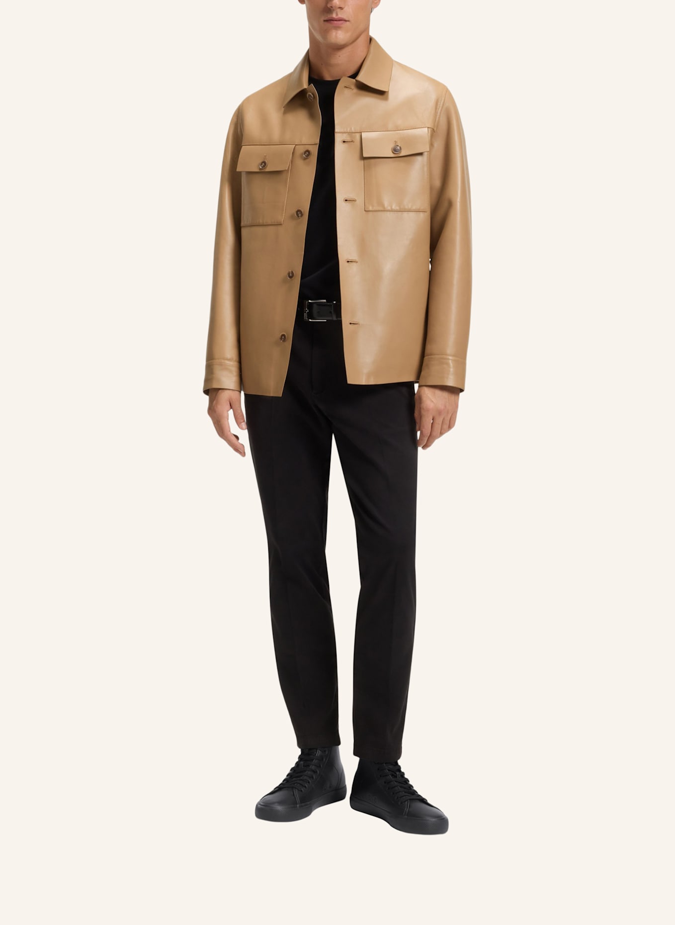 BOSS High Top AIDEN_HITO_SGRPU: SCHWARZ