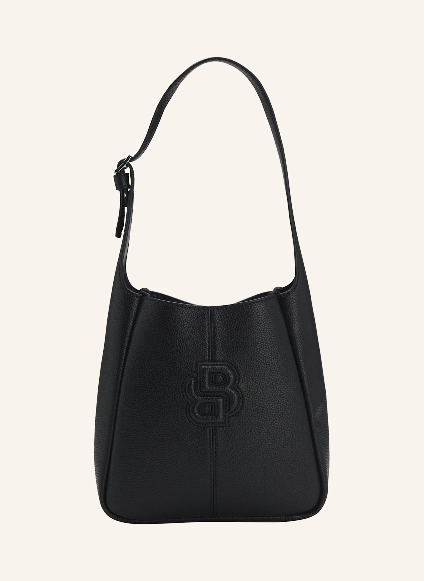 BOSS Umhängetasche ANETT NEW HOBO: SCHWARZ