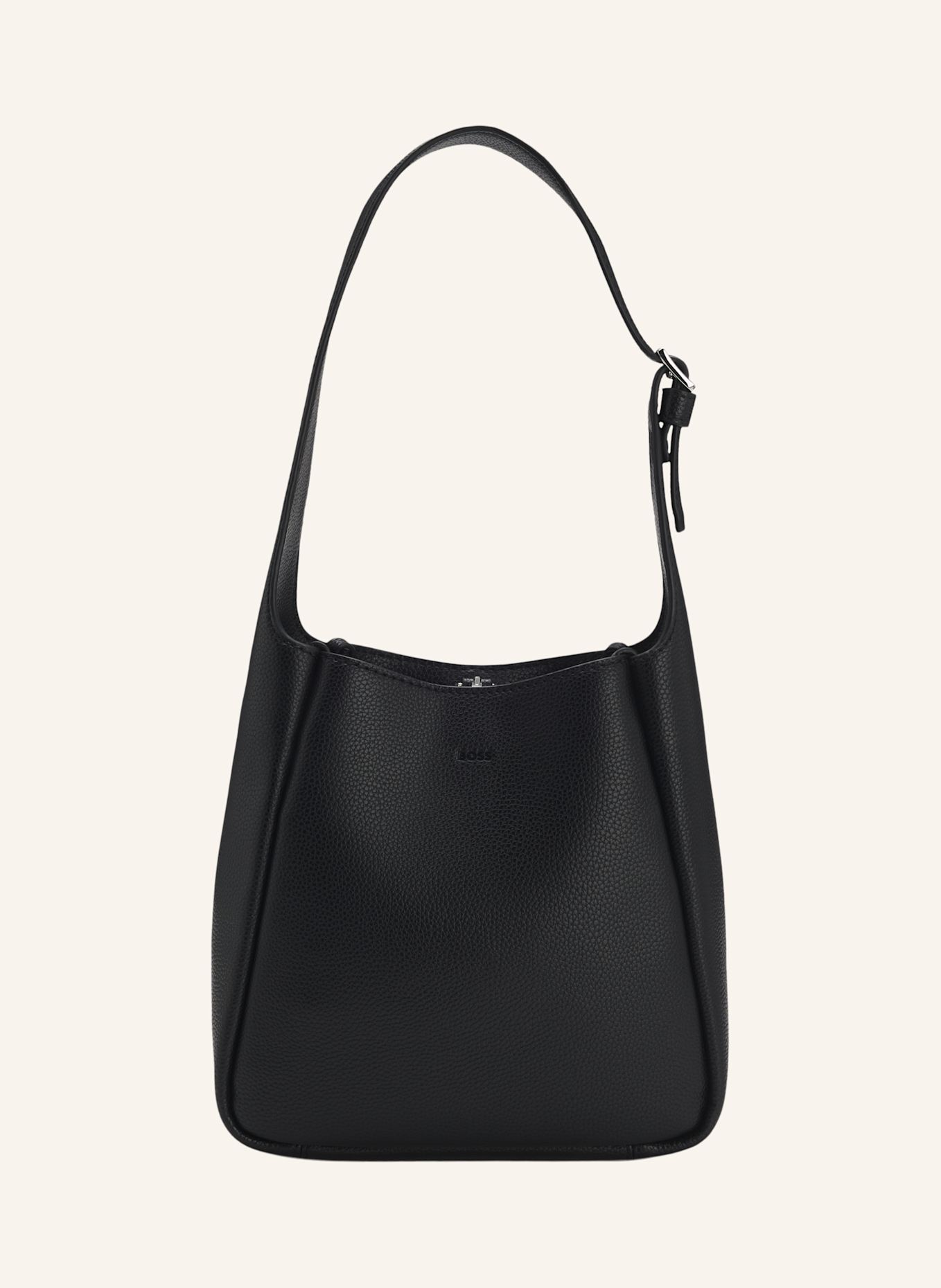 BOSS Umhängetasche ANETT NEW HOBO: SCHWARZ