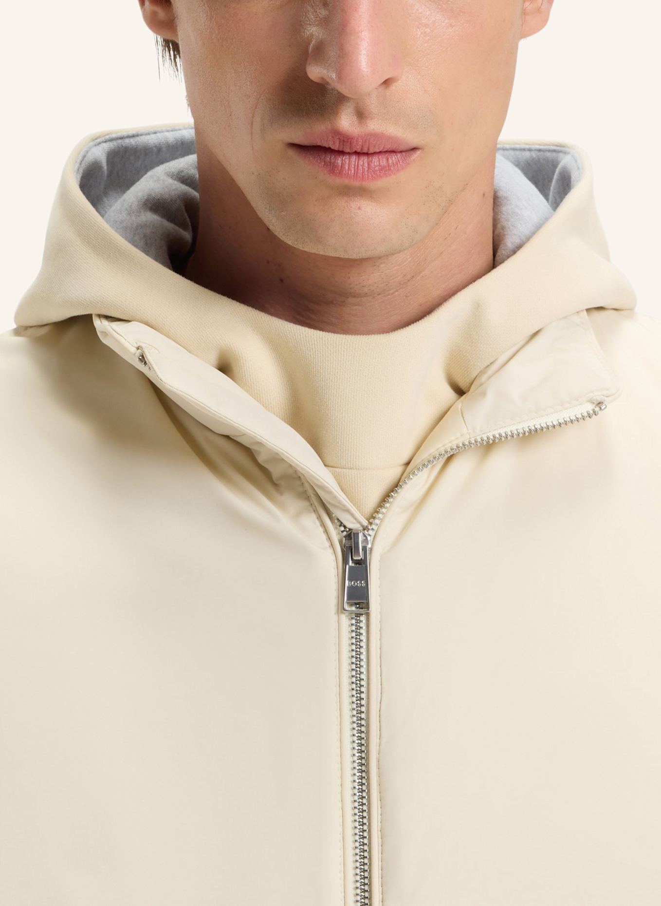 BOSS Casual Jacke H-DARENS: WEISS