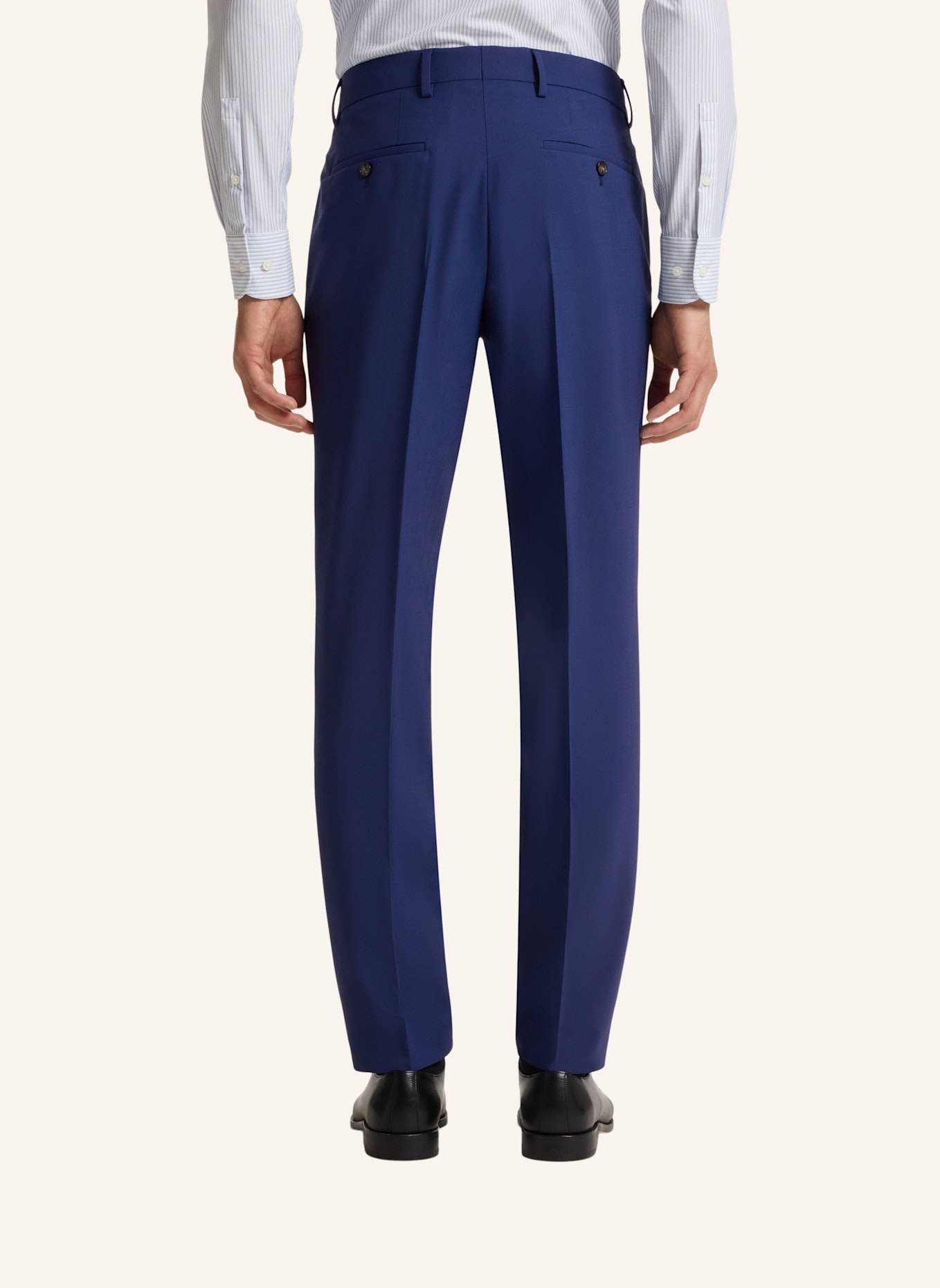 BOSS Business Anzug H-HUGE-2PCS-224 Slim Fit: DUNKELBLAU