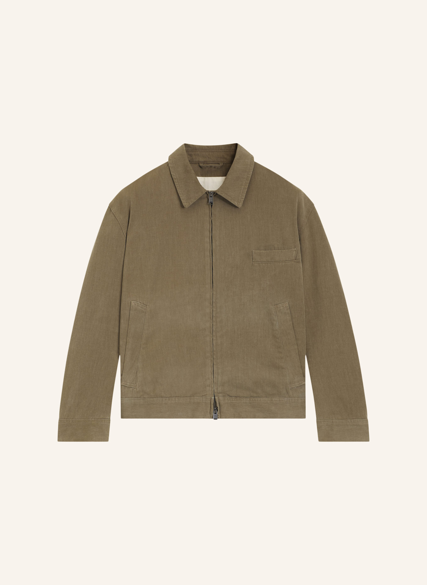 BOSS Casual Jacke C-LOGOF-1: BRAUN