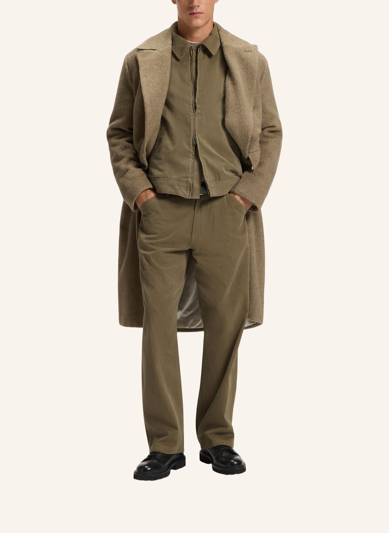 BOSS Casual Jacke C-LOGOF-1: BRAUN