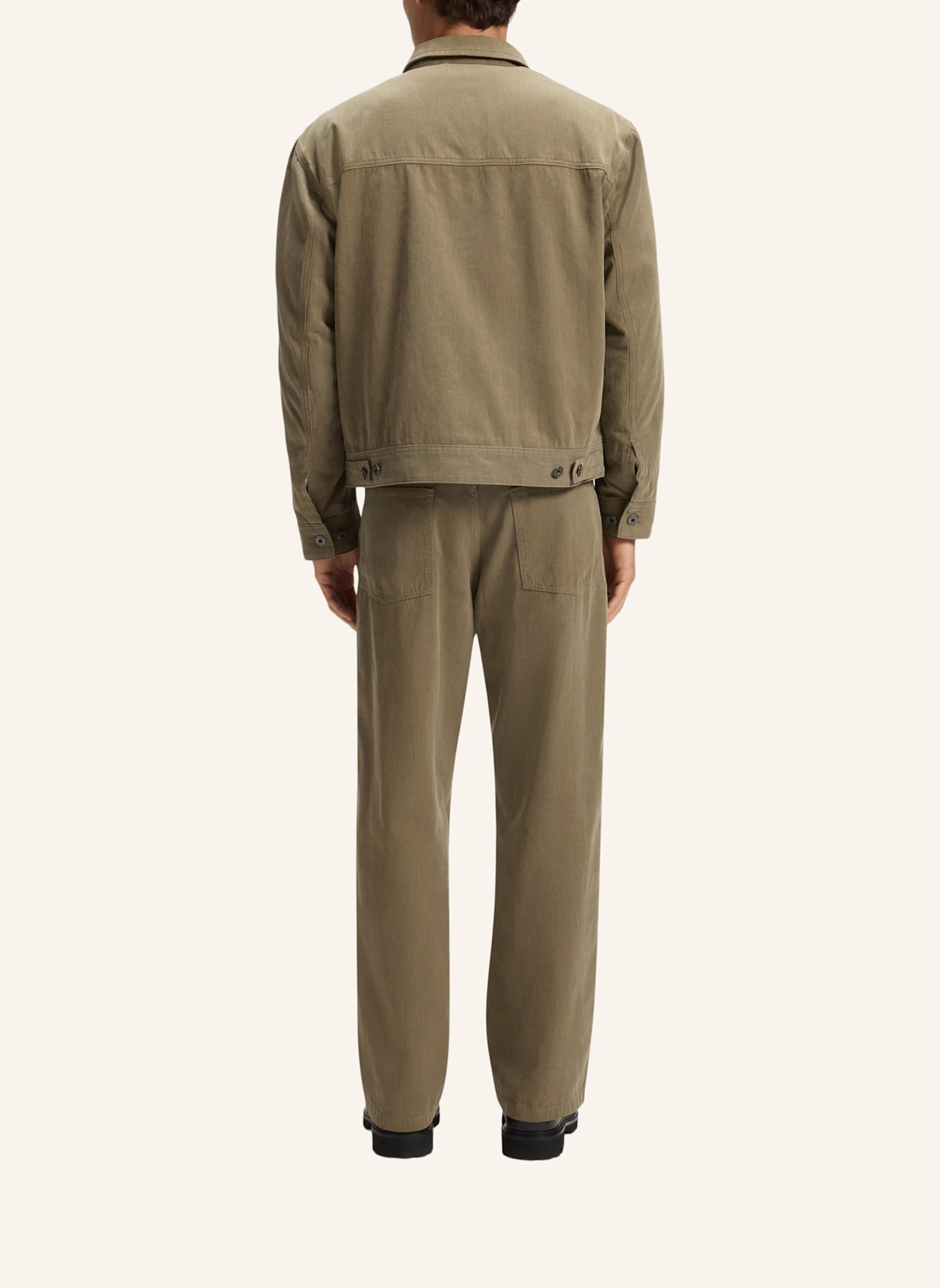 BOSS Casual Jacke C-LOGOF-1: BRAUN