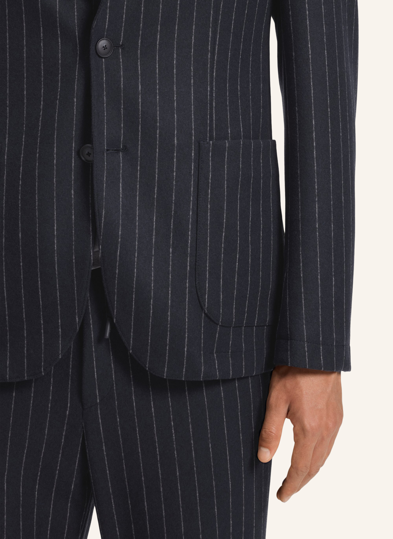 BOSS Blazer P-HANRY-J-WG-252 Slim Fit: DUNKELBLAU