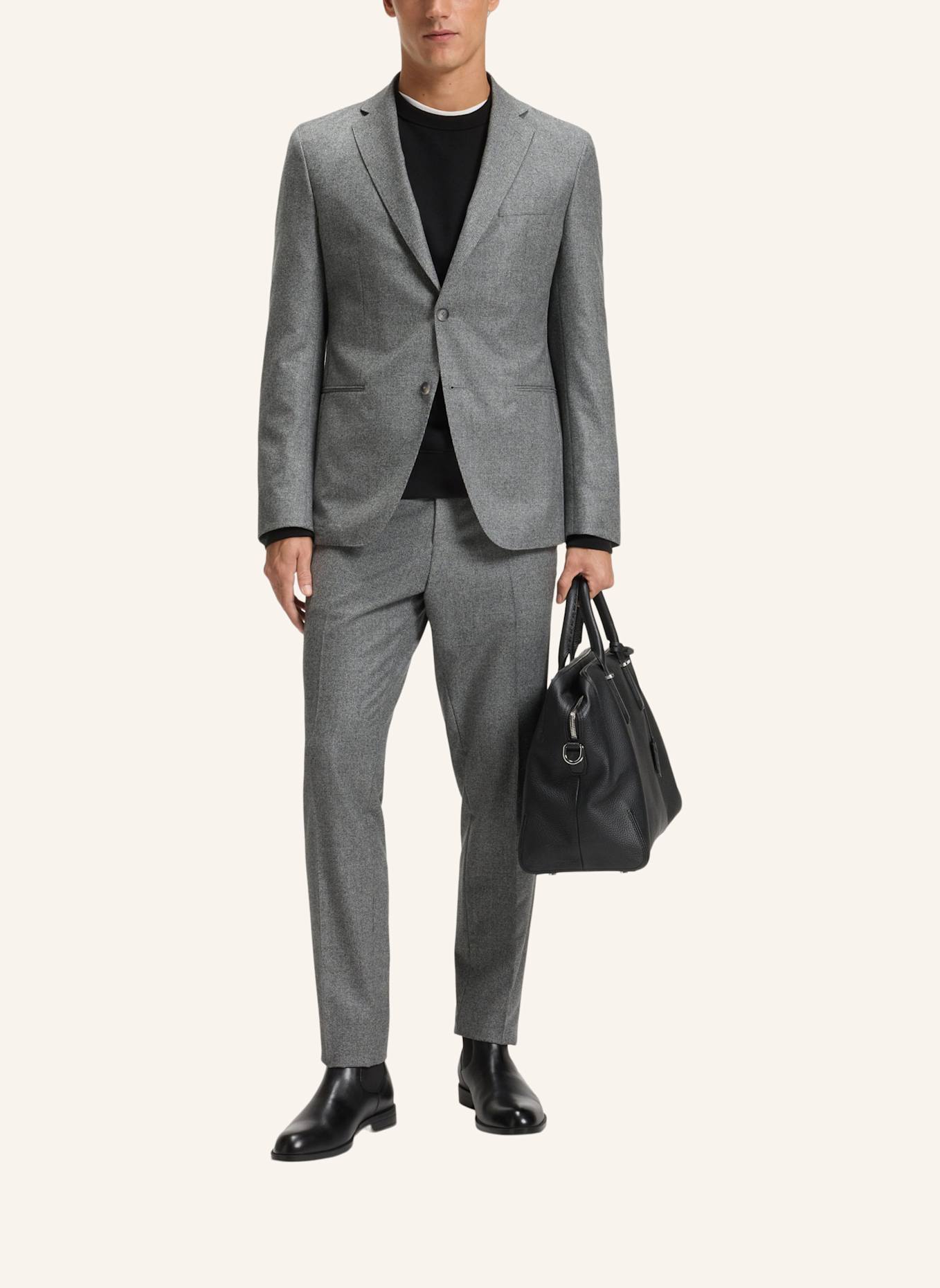 BOSS Blazer C-HUGE-251 Slim Fit: SILBER