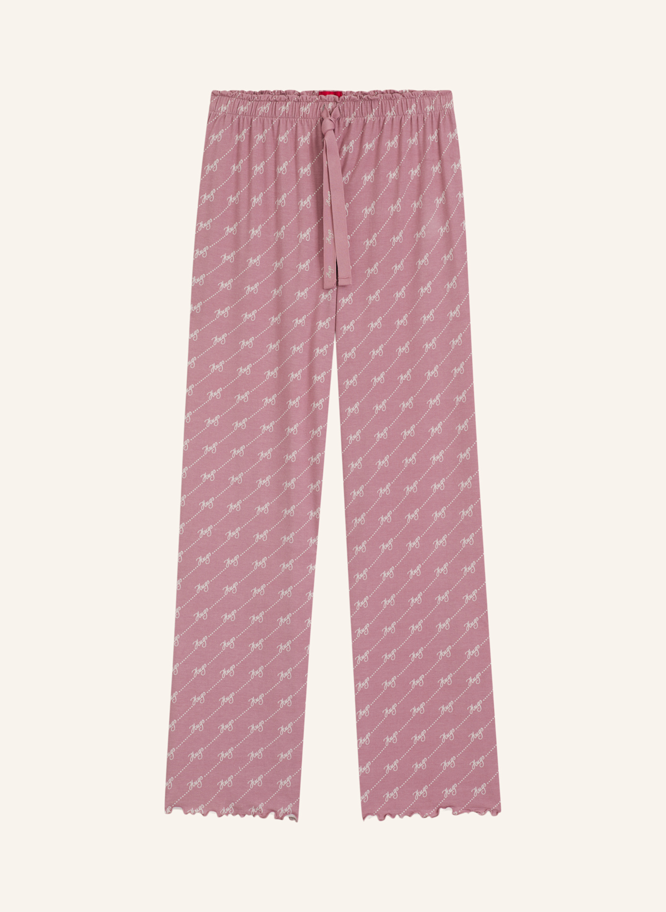 HUGO Pyjamas Unterteil CASUAL PANTS: PINK
